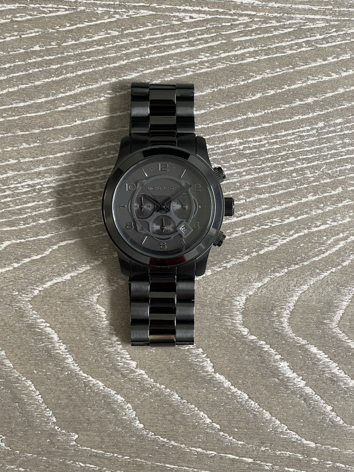 Michael Kors Michael Kors MK8157 Runway Chronograph Stainless Steel Watch Size ONE SIZE - 6 Thumbnail