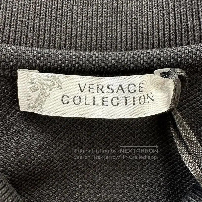 Versace Versace Black Men’s Polo Shirt M Size . Size US M / EU 48-50 / 2 - 7 Thumbnail