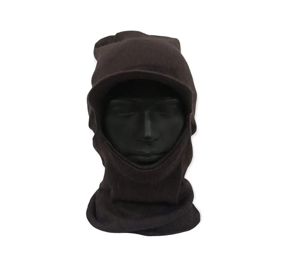 Japanese Brand × Vintage Japanese Brand Masked Plain Beanie Hat Size ONE SIZE - 1 Thumbnail