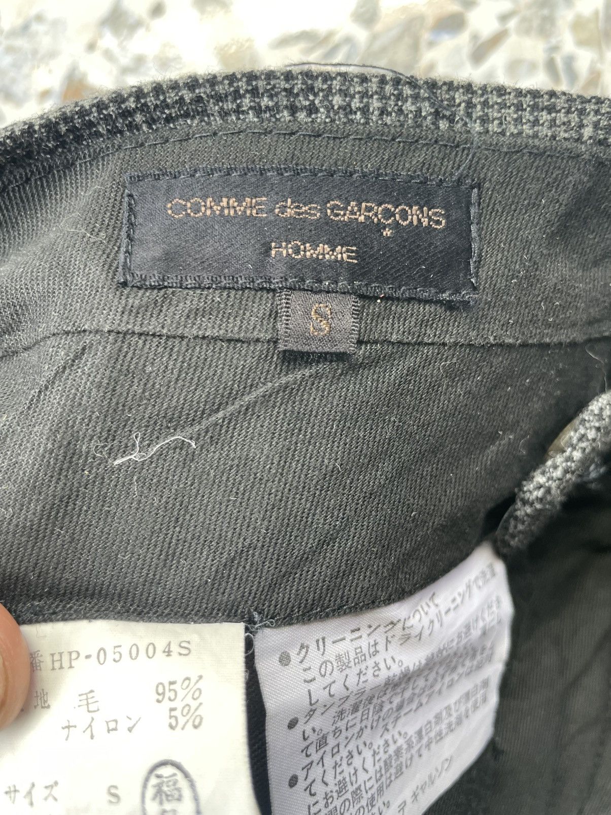 Comme des Garcons Pleated Wool Pants Size US 29 - 2 Thumbnail