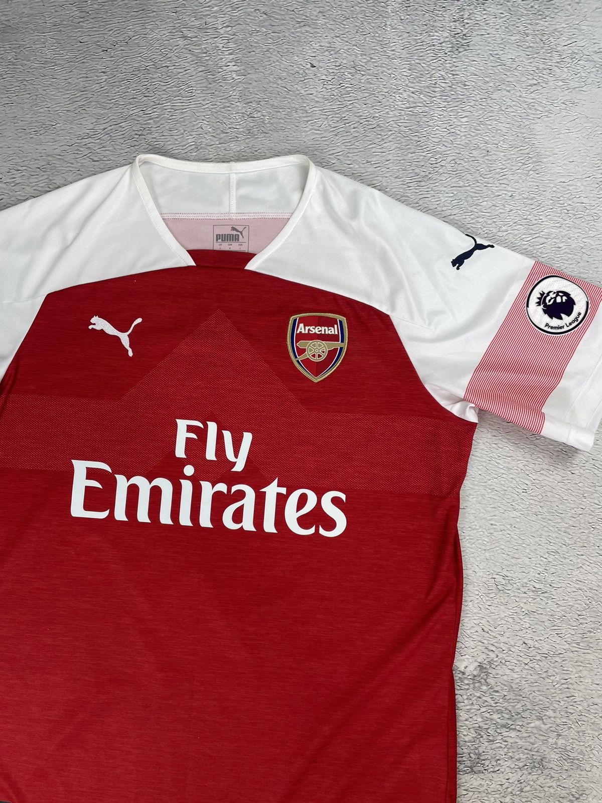 Puma × Vintage AUBAMEYANG Vintage Arsenal 2018/19 Puma Jersey y2k blokcore Size US L / EU 52-54 / 3 - 4 Thumbnail