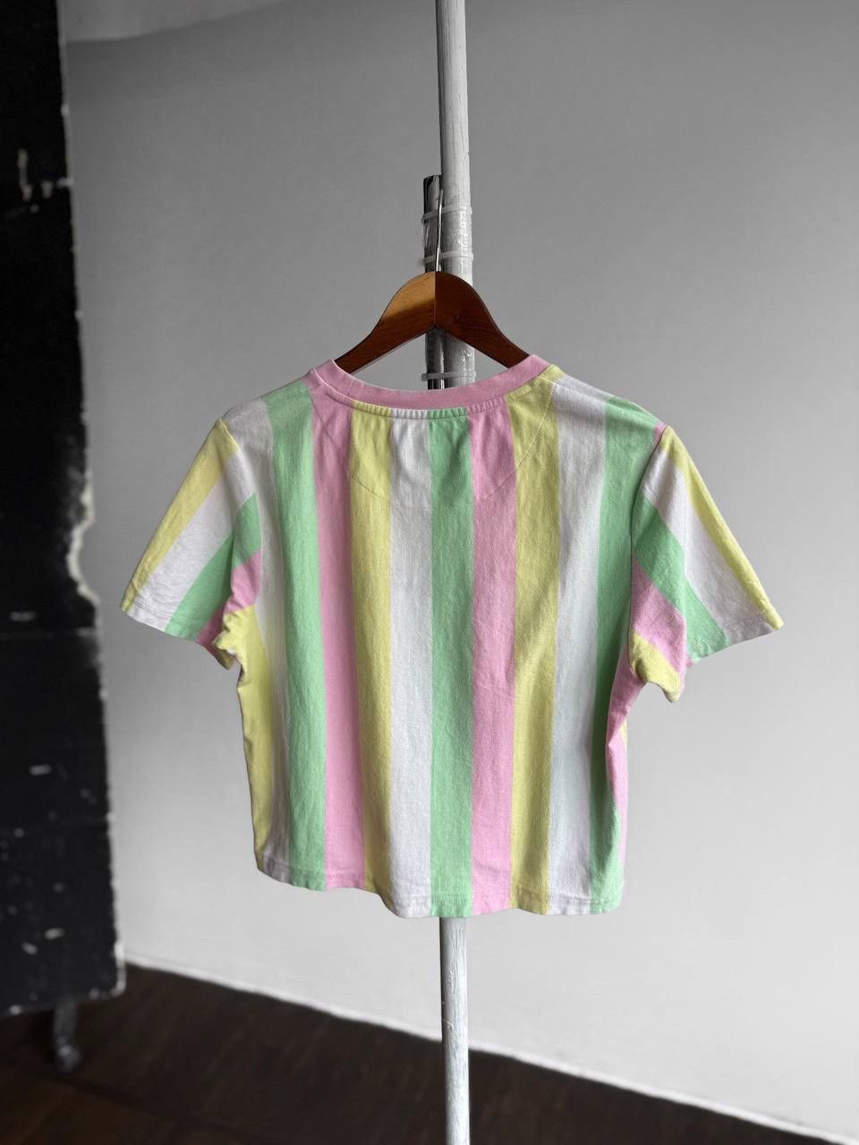 Karl Kani Karl Kani Cropped Multicolor Short Sleeve Crew Neck T-Shirt Size S / US 4 / IT 40 - 2 Thumbnail