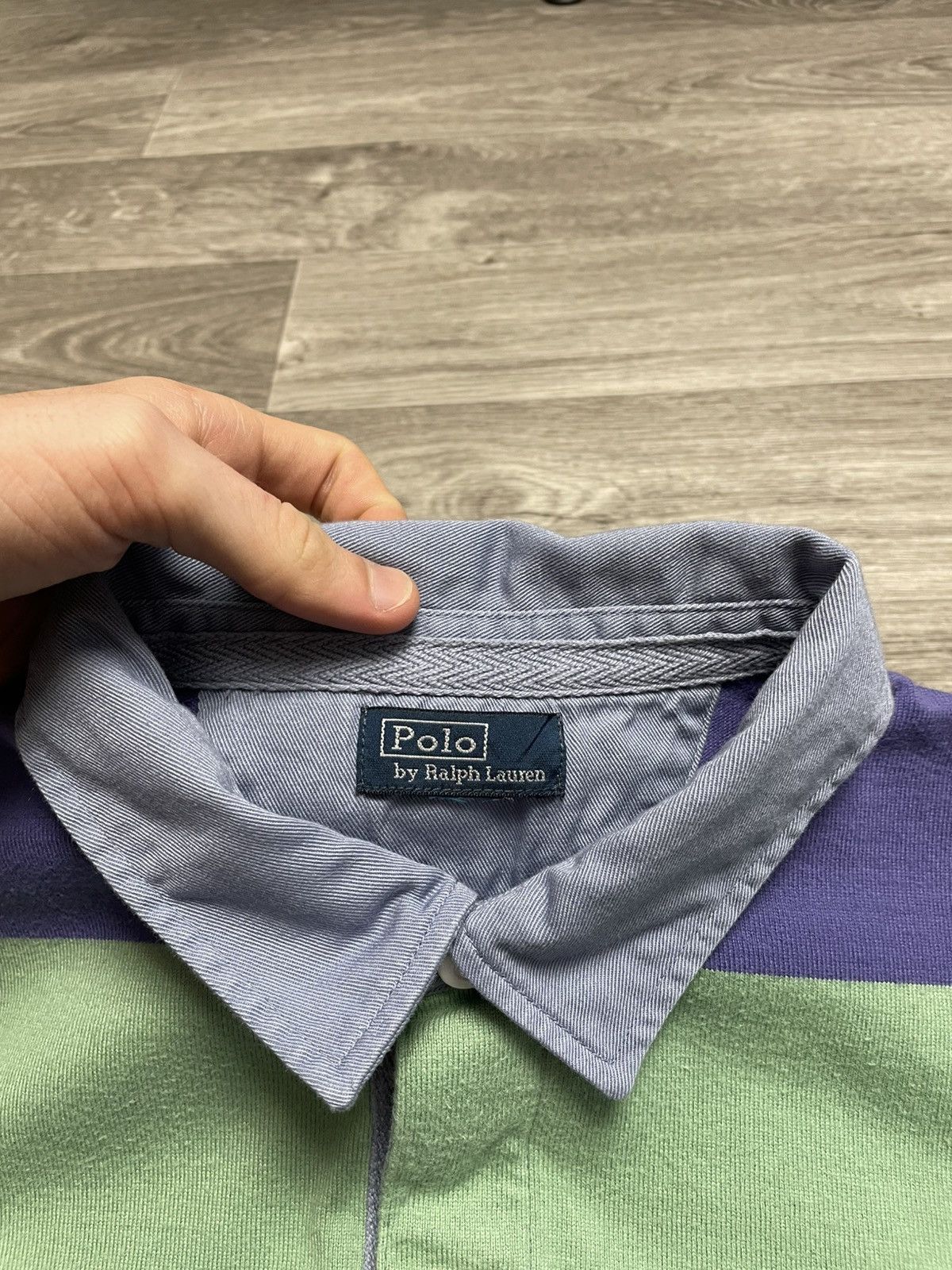 Rugby Ralph Lauren Vintage Polo Ralph Lauren Striped Rugby Polo Long Sleeve Y2K Size US S / EU 44-46 / 1 - 10 Thumbnail