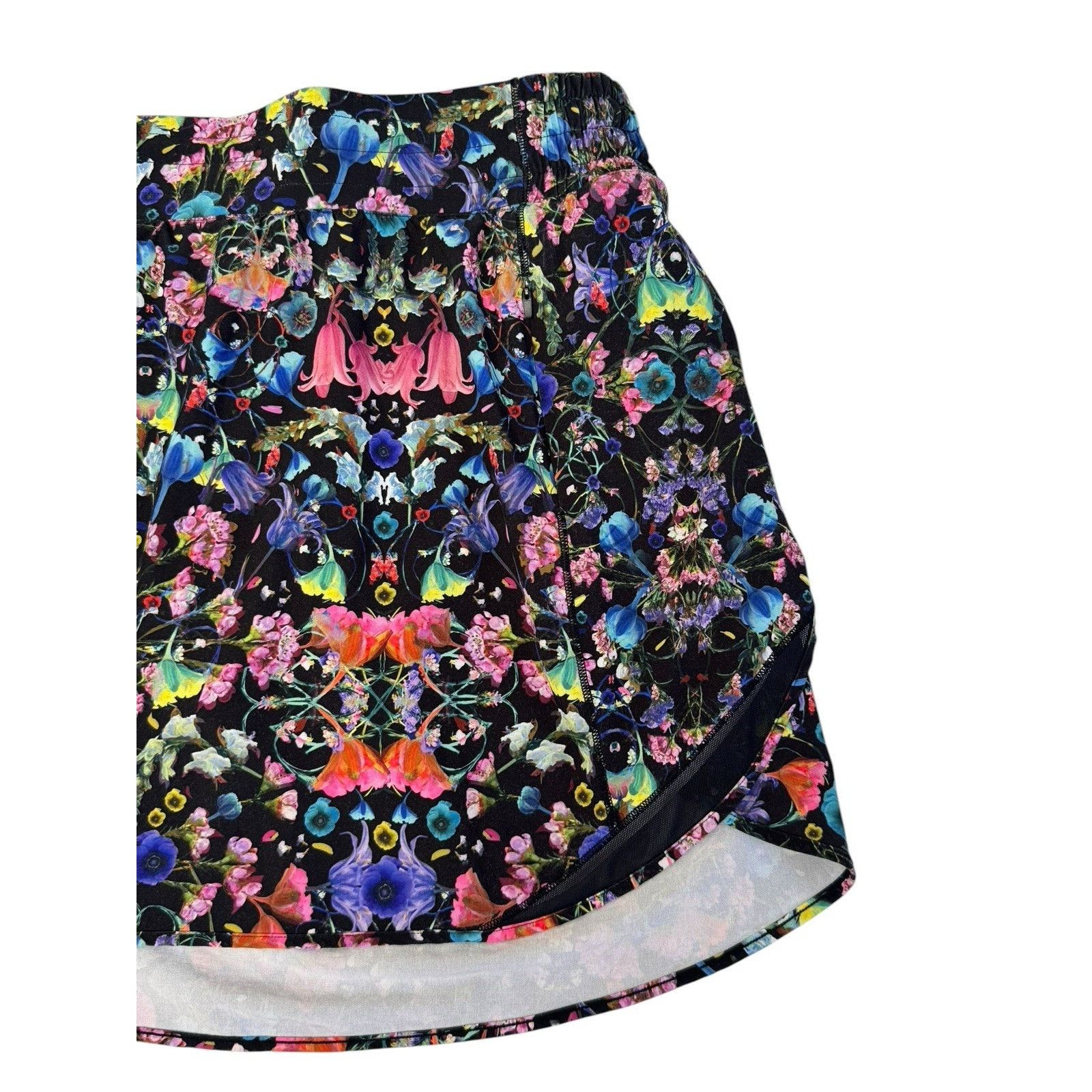 Lululemon LULULEMON Hotty Hot High Rise Skirt Skort Long Flowerscope 6 Size 28" / US 6 / IT 42 - 5 Thumbnail
