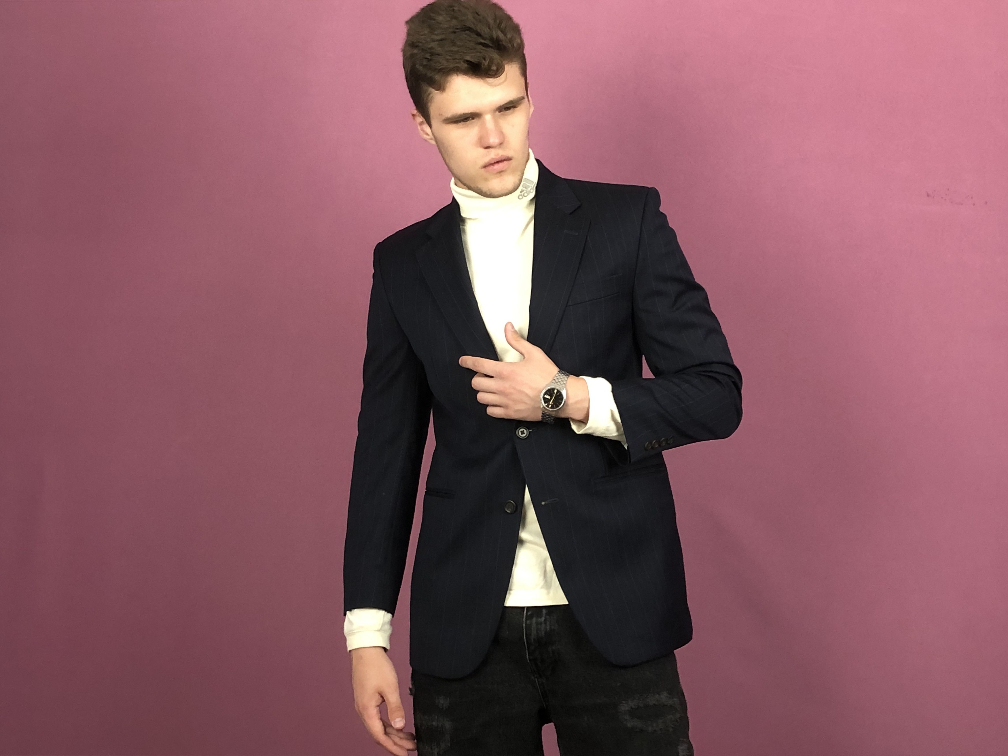 Lauren Ralph Lauren × Ralph Lauren Ralph Lauren Vintage Men's Suit Blazer Wool Jacket 38R Size 38R - 4 Thumbnail