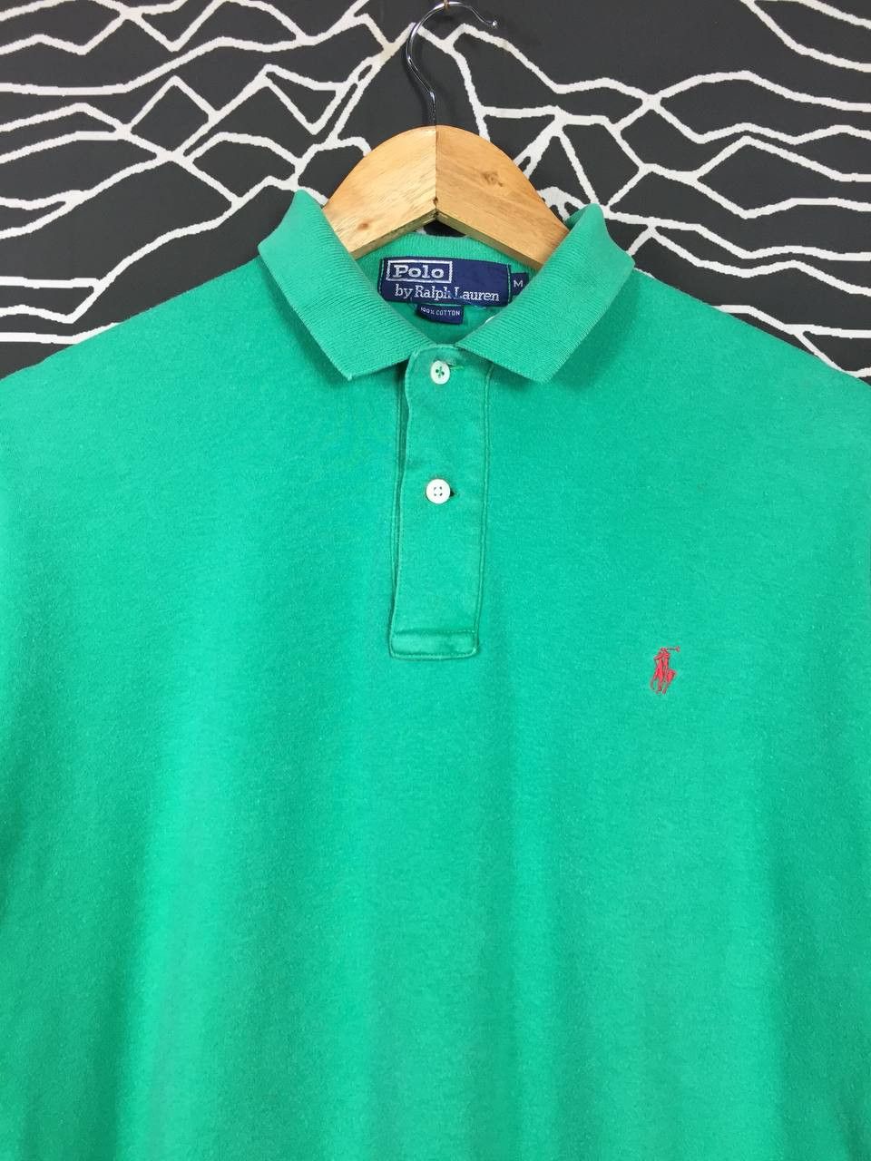 Polo Ralph Lauren × Vintage Vtg Polo Ralph Lauren Small Pony Basic Polo Tee Size US M / EU 48-50 / 2 - 3 Thumbnail
