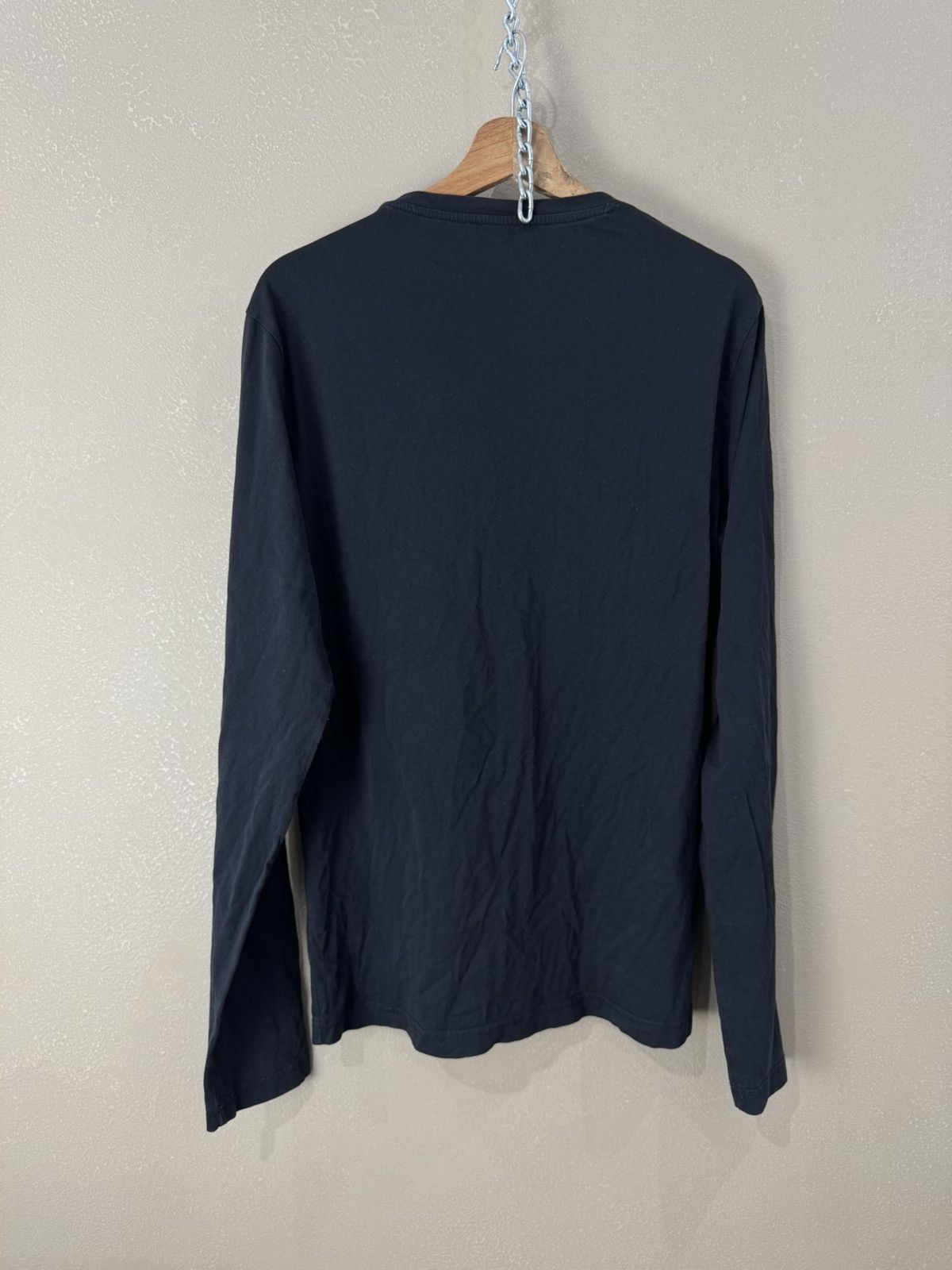 Versace Mens Versace Longsleeve luxury y2k tshrit tee Medusa Size US M / EU 48-50 / 2 - 2 Thumbnail