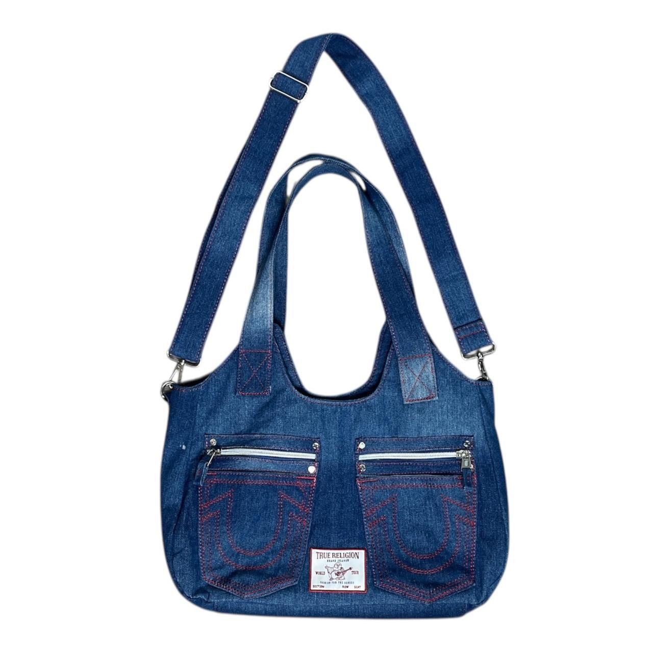 True Religion × Vintage true religion denim 2-way bag Size ONE SIZE - 1 Thumbnail