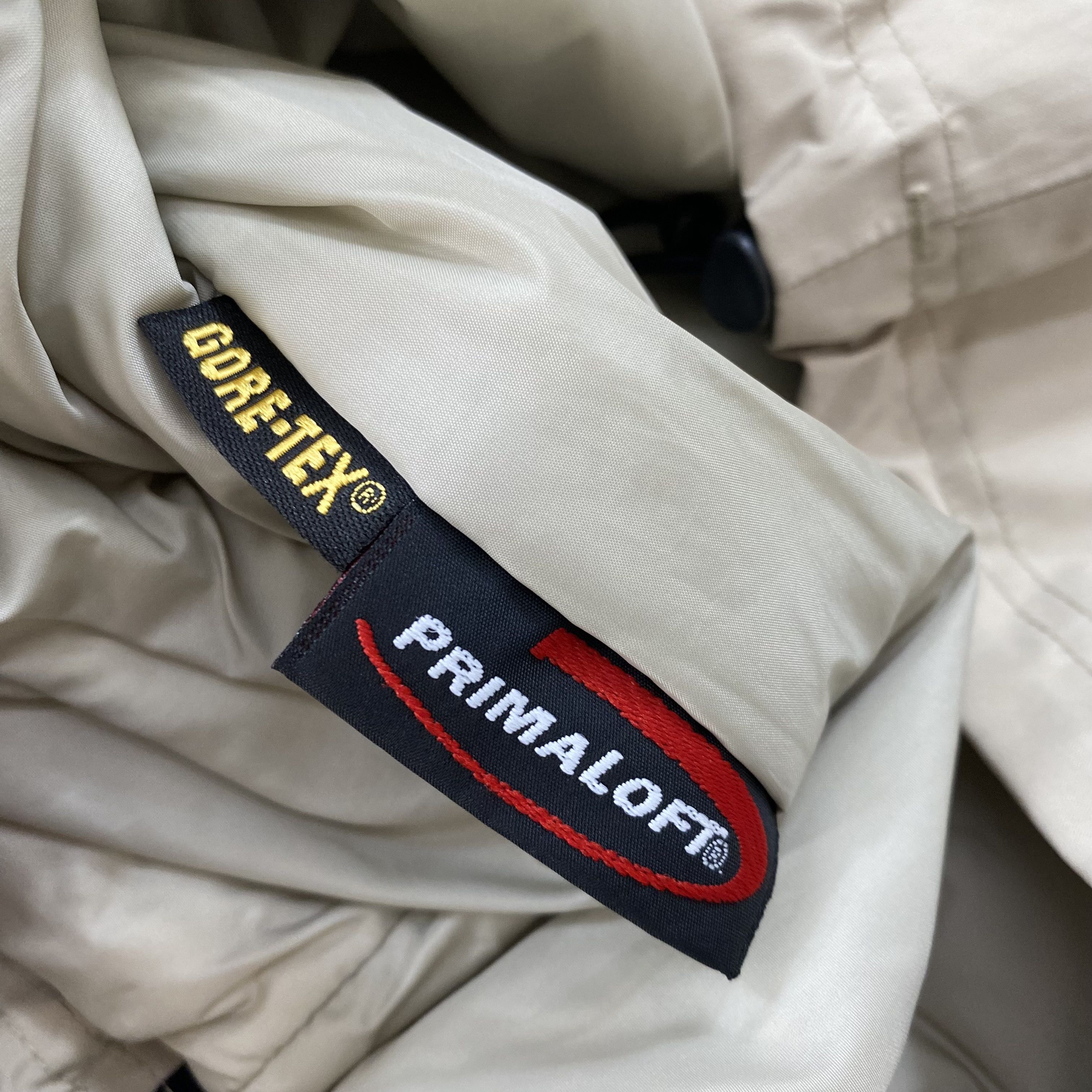 L.L. Bean L.L.BEAN Primaloft Parka Jacket Beige Gorpcore Vintage-J559 Size US XS / EU 42 / 0 - 18 Thumbnail