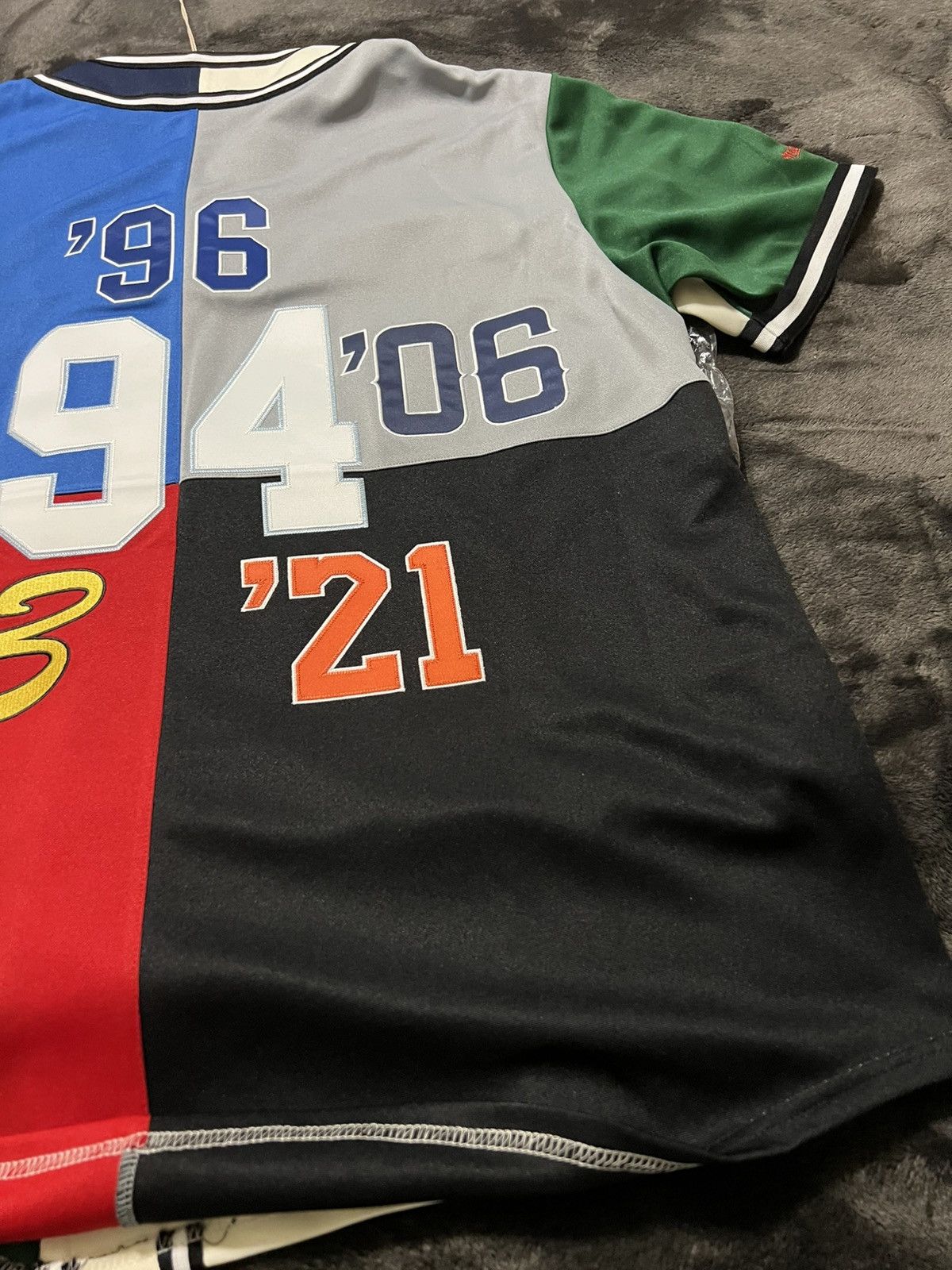 Supreme 🔥FW21 SUPREME PATCHWORK JERSEY MENS XL BRAND NEW🔥🔥 Size US XL / EU 56 / 4 - 6 Thumbnail