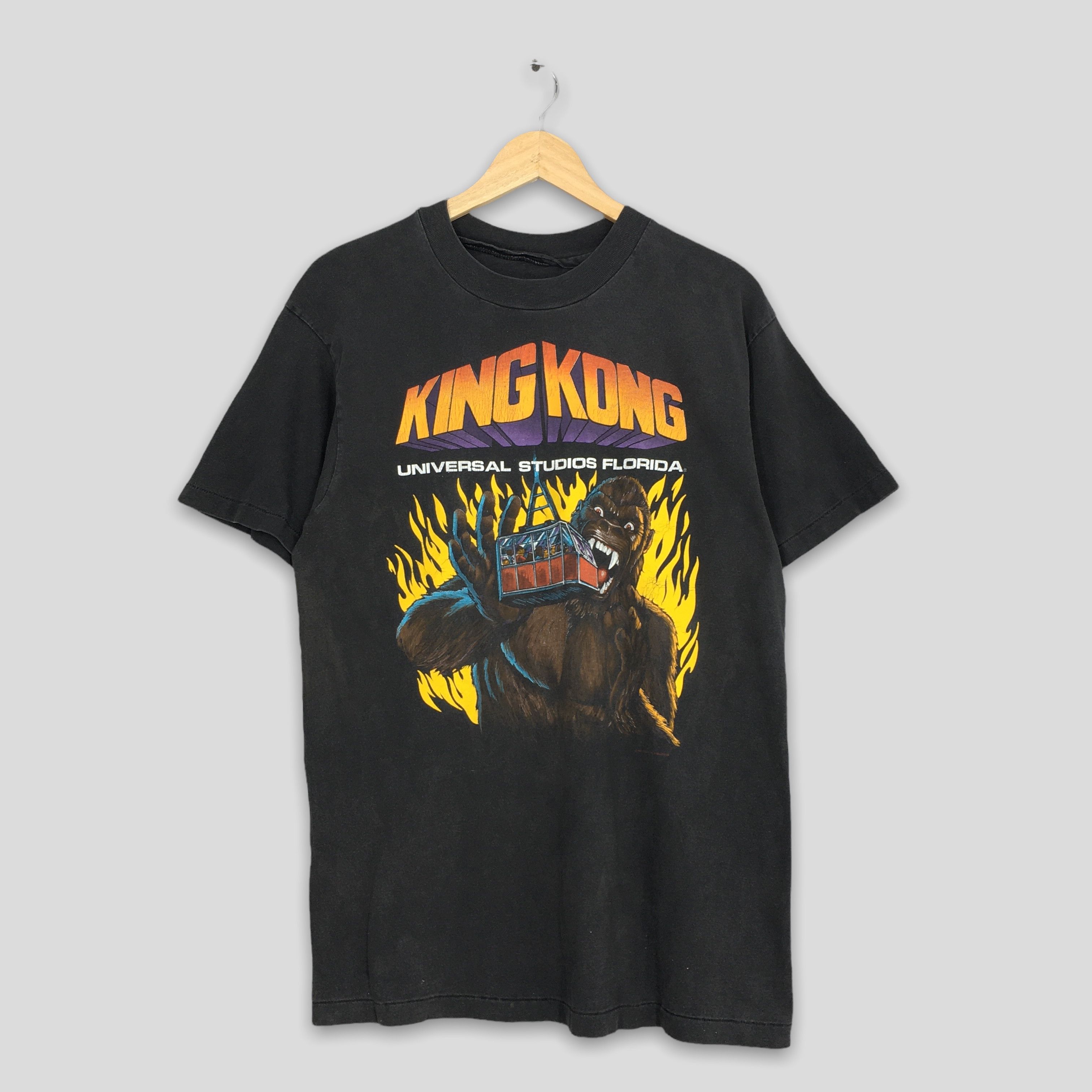 Universal Studios × Vintage Universal Studios Hollywood Jurassic World King Kong Tshirt Size US M / EU 48-50 / 2 - 1 Thumbnail