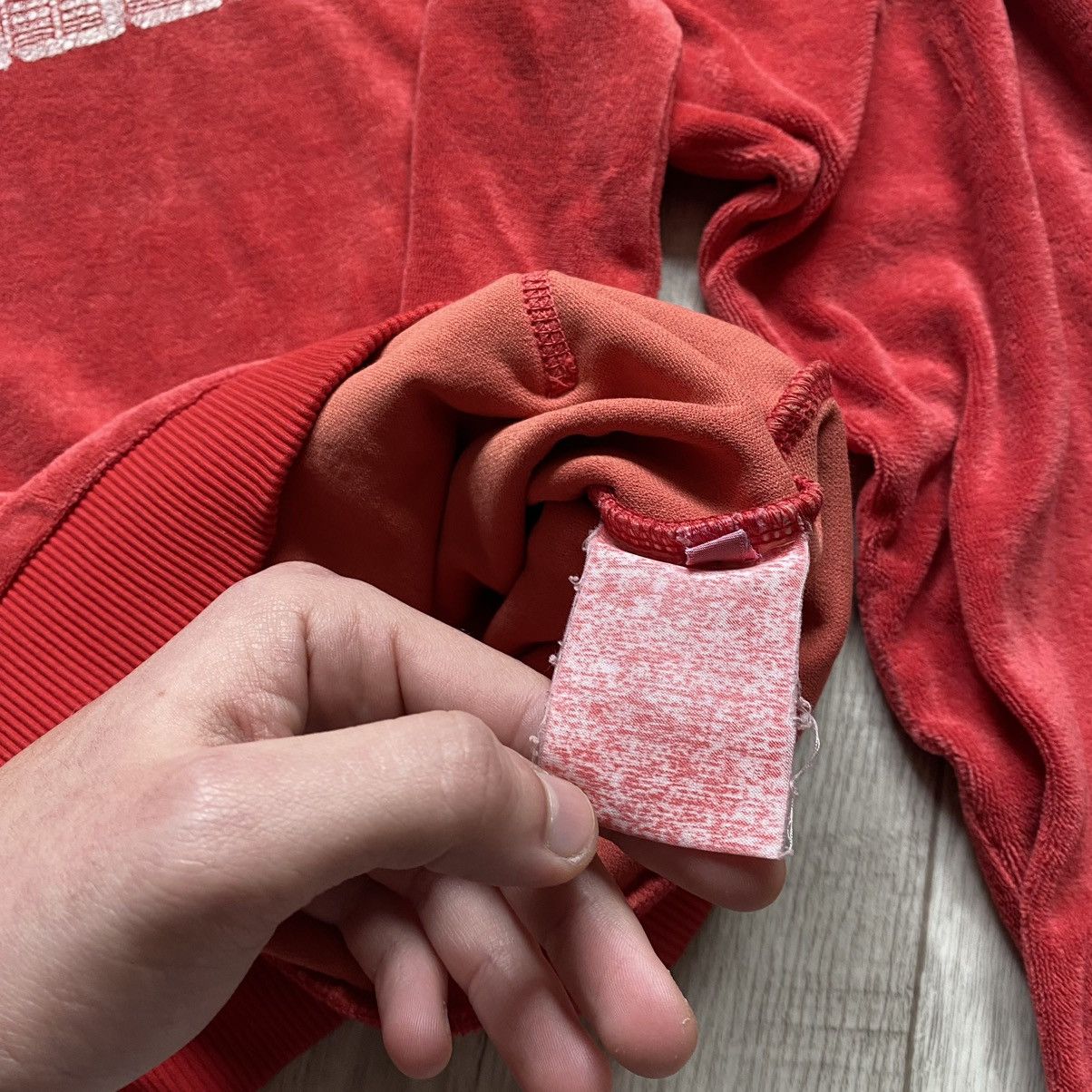 Dsquared2 DSQUARED2 RED VELOUR HOODIE Size US L / EU 52-54 / 3 - 7 Thumbnail