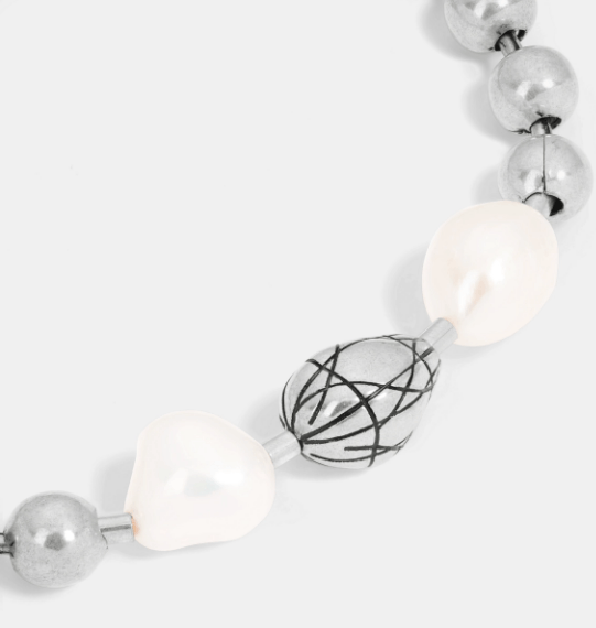 Dior o1w1db11225 B2291H Size : OS / Bracelet in Silver/White Size ONE SIZE - 2 Thumbnail