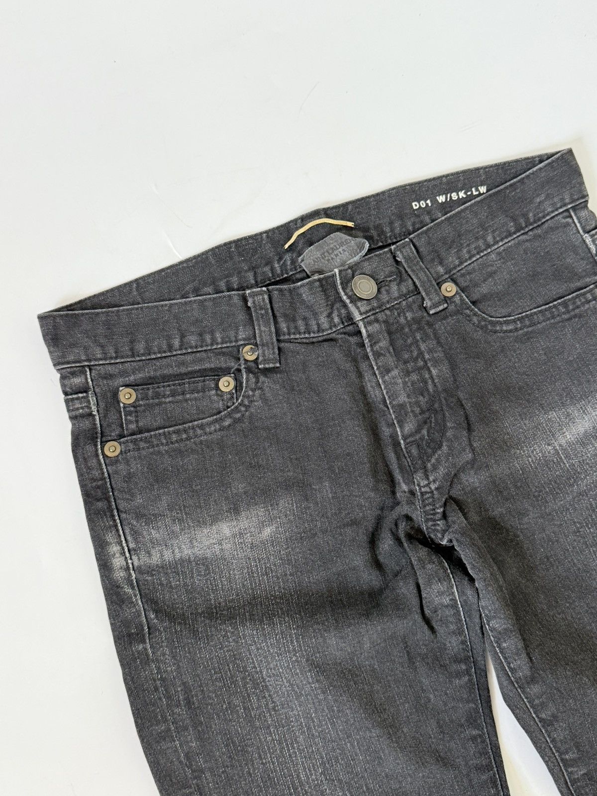 Saint Laurent Paris Saint Laurent Black Skinny Jeans Size US 26 / EU 42 - 6 Thumbnail