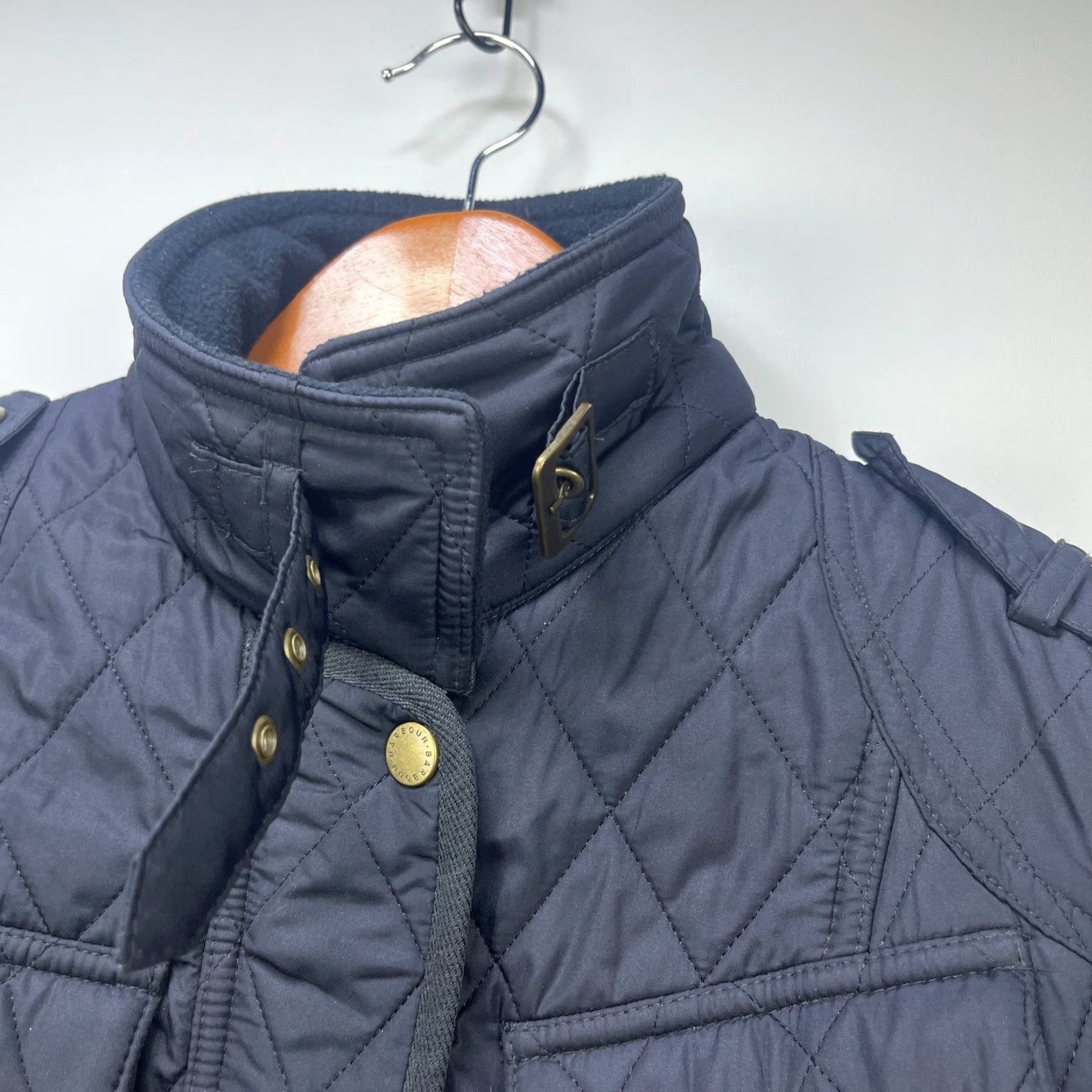 Barbour VINTAGE Barbour Jacket Womens US 8 Tourer International Polar Quilt Size L / US 10 / IT 46 - 4 Thumbnail