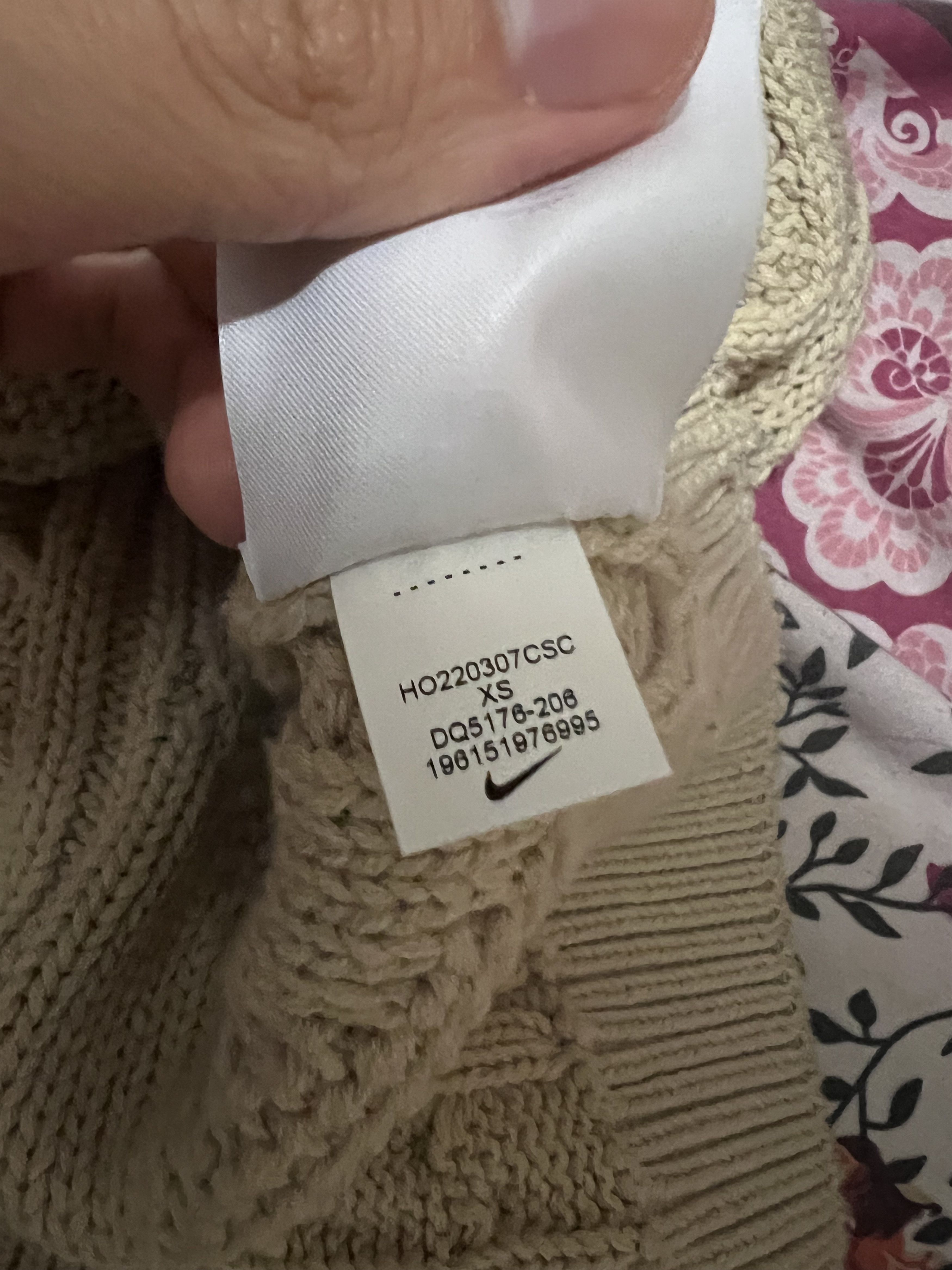 Nike Nike Cable Knit Sweater Size US XS / EU 42 / 0 - 5 Thumbnail