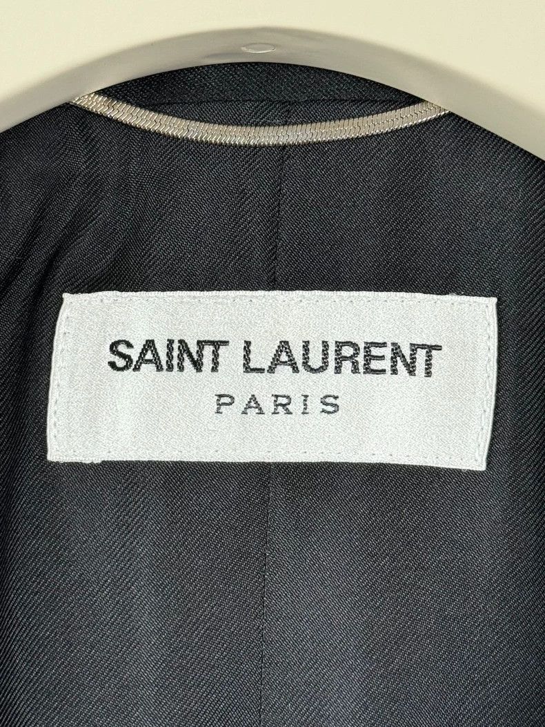 Saint Laurent Paris Saint Laurent Paris Green fruit collar wool suit-2506 Size US S / EU 44-46 / 1 - 5 Thumbnail