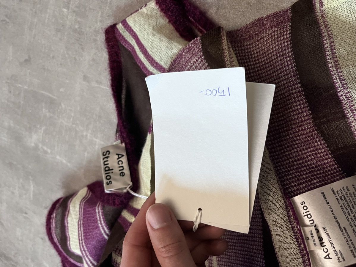 Acne Studios Acne Studios striped tank top cotton wool mohair Size US M / EU 48-50 / 2 - 9 Thumbnail