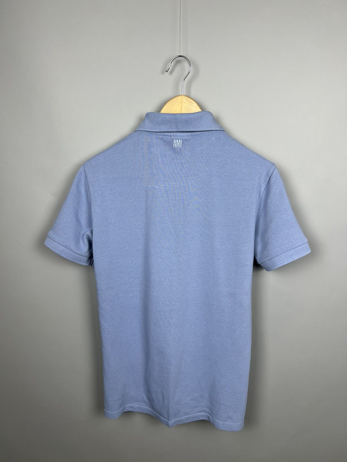 AMI AMI de Coeur Polo Shirt M Baby Blue Basic Japanese Paris y2k Size US XS / EU 42 / 0 - 10 Thumbnail