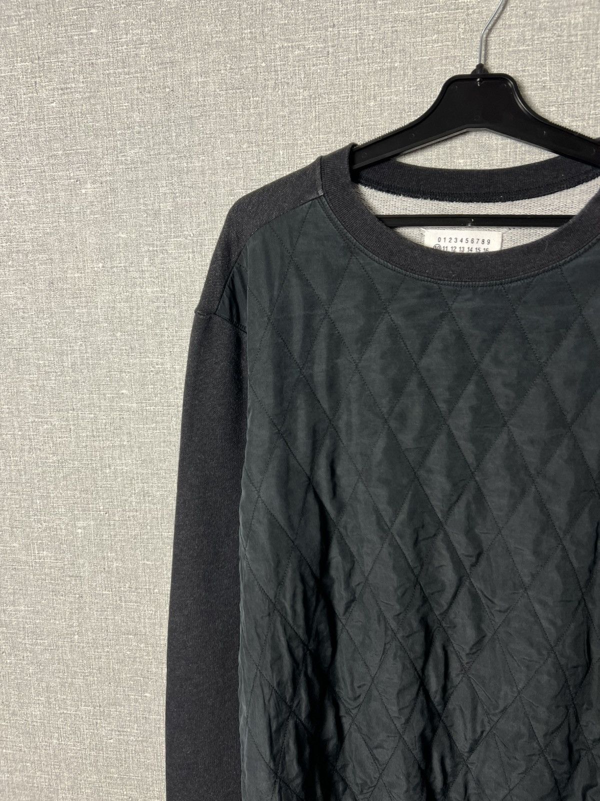 Maison Margiela Maison Martin Margiela 10 Line Hybrid Quilted Sweatshirt Size US M / EU 48-50 / 2 - 4 Thumbnail