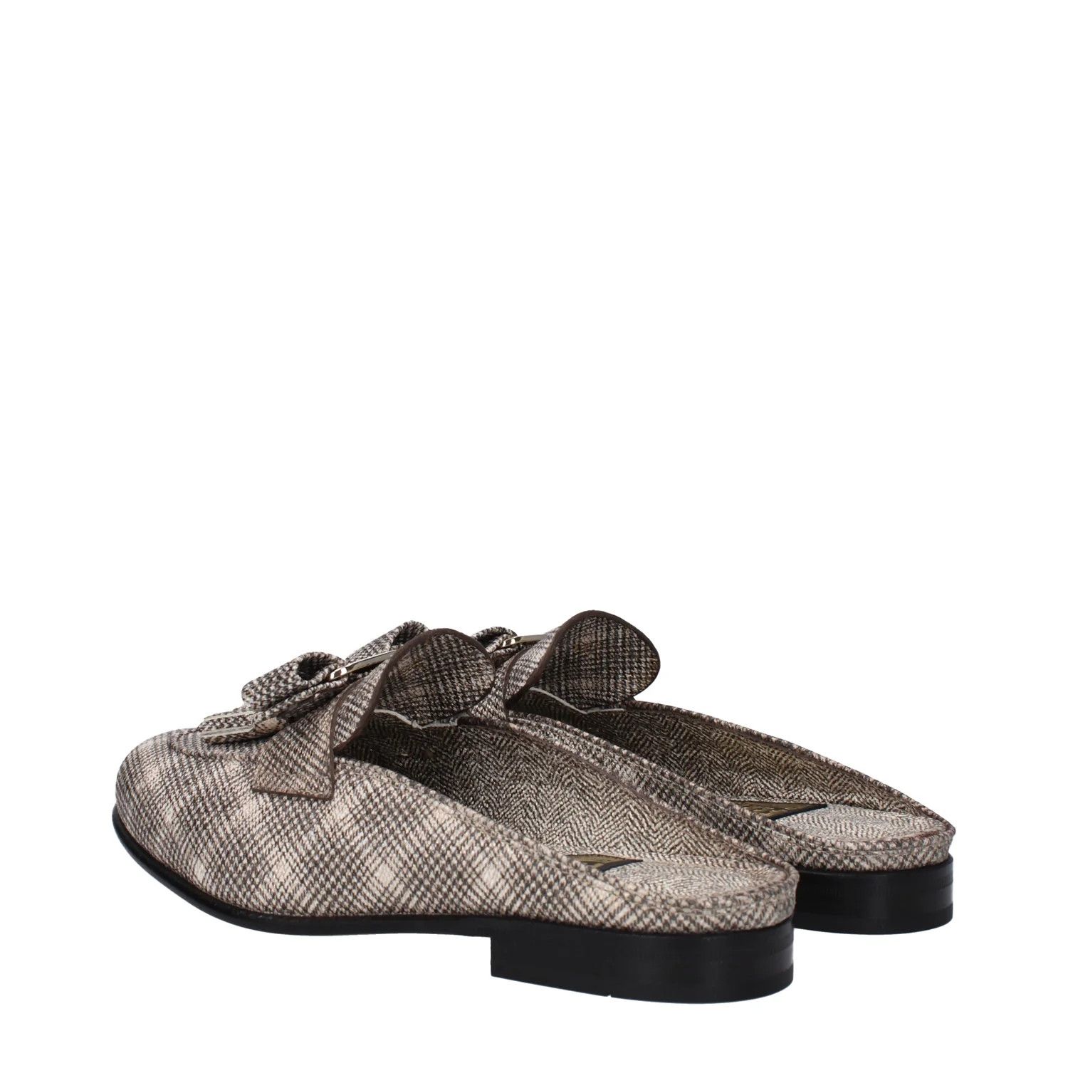Salvatore Ferragamo ob1o1e1224 Leather Slippers & Clogs in Gold/Platinum Size US 6.5 / IT 36.5 - 4 Thumbnail