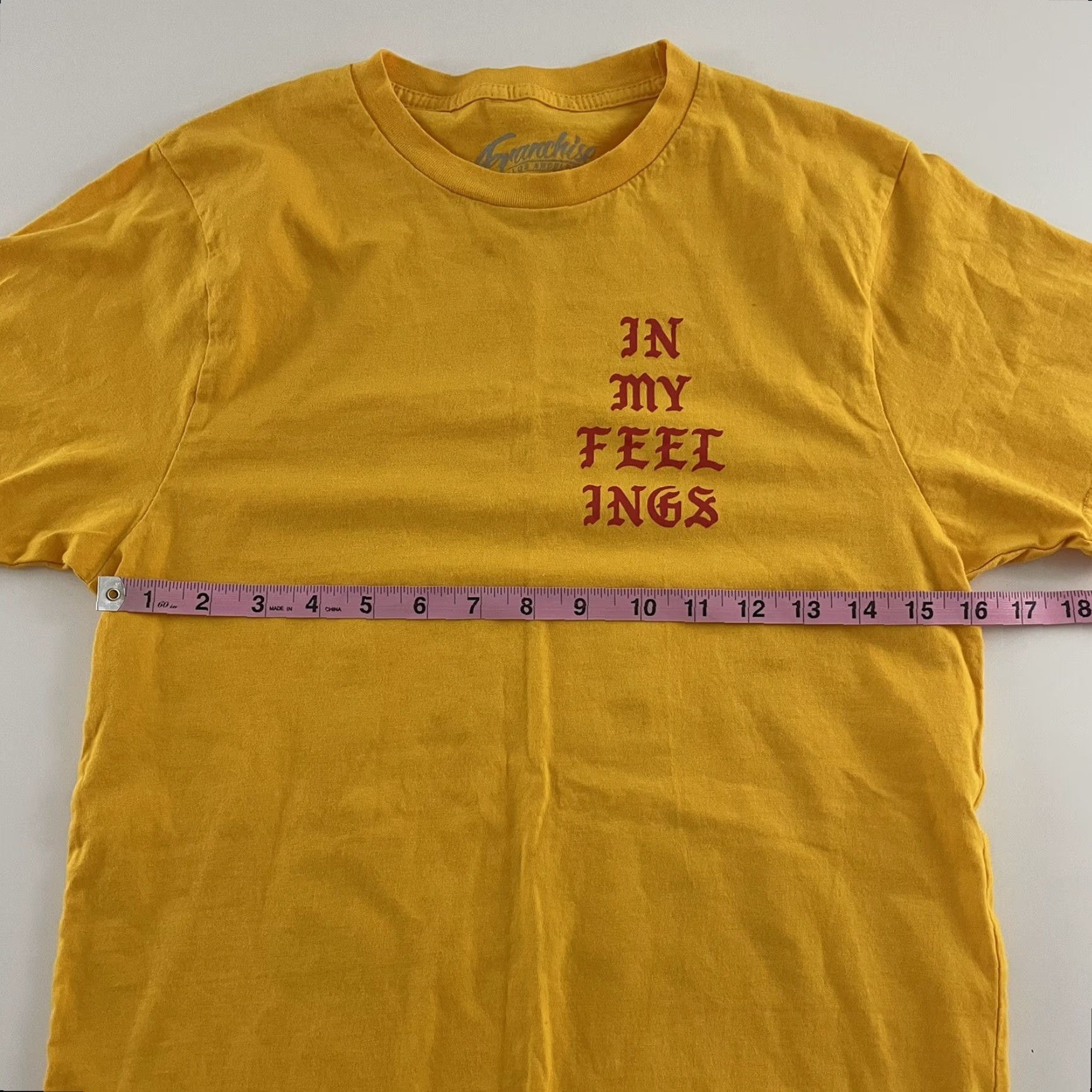 Vintage Franchise LA T-Shirt Short Sleeve Mens S Red 100% Cotton Franchise LA Shirt Red Mens S Size US S / EU 44-46 / 1 - 3 Thumbnail
