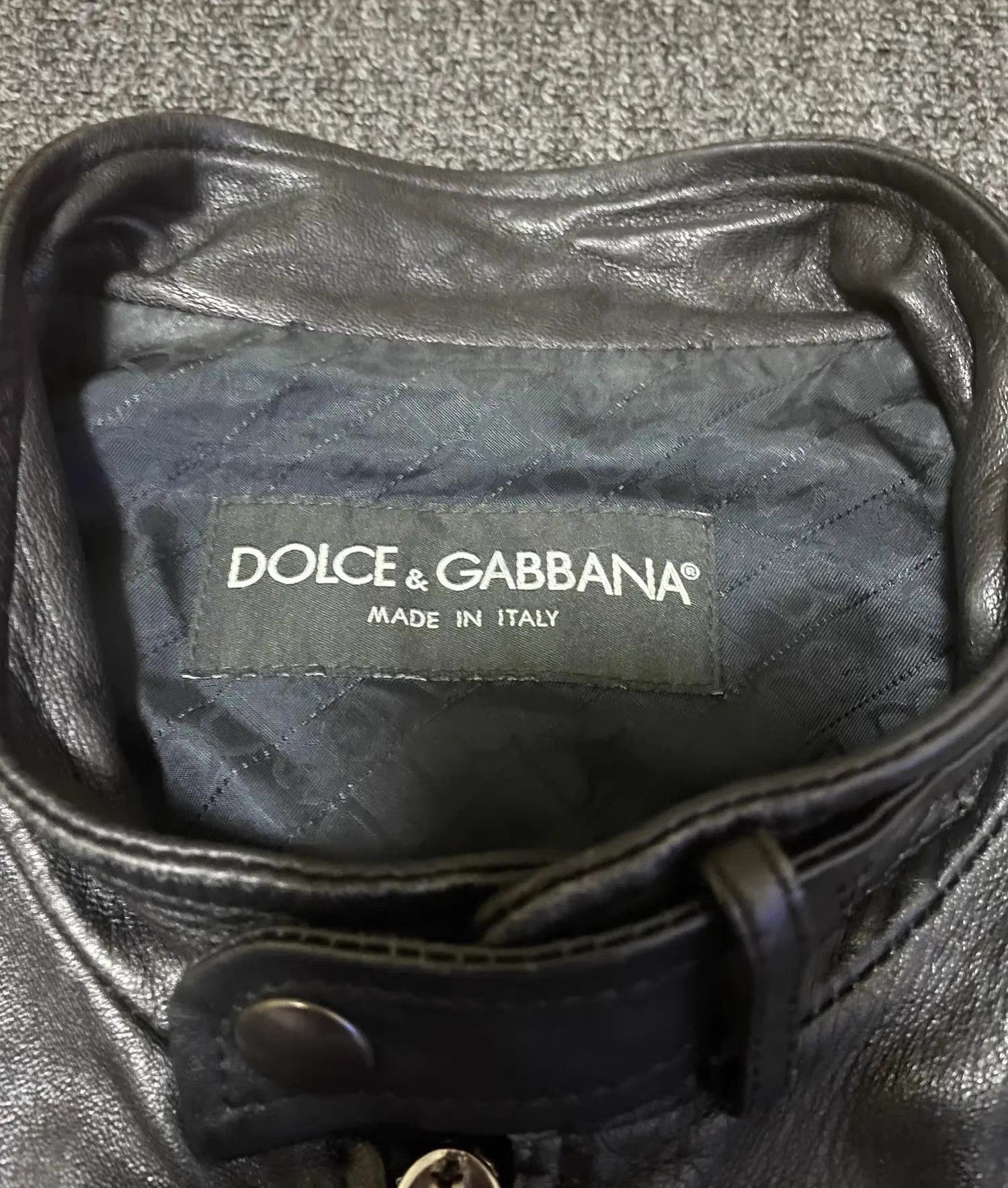 Dolce & Gabbana Dolce&Gabbana Main Line Leather Jacket Q4 Size US L / EU 52-54 / 3 - 5 Thumbnail