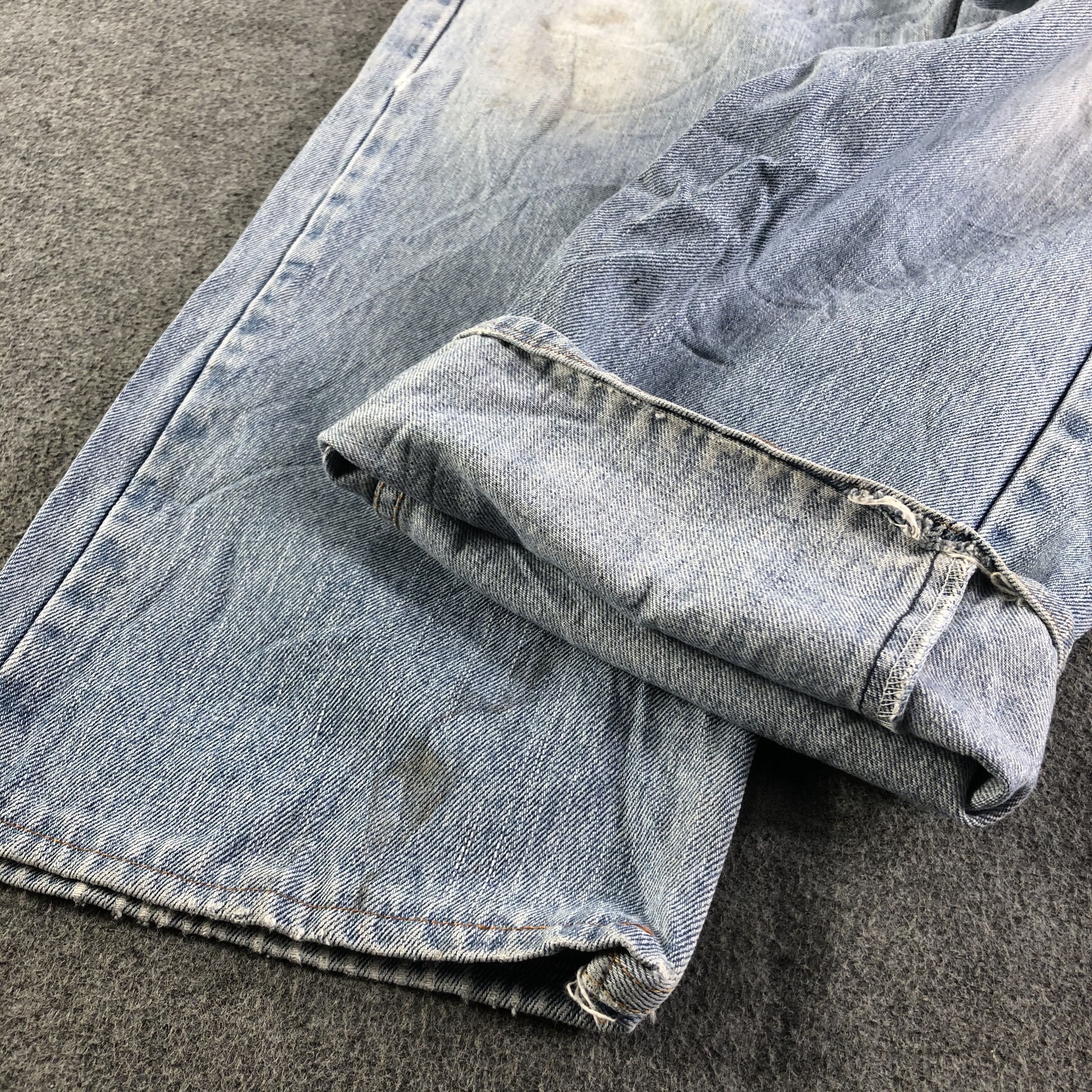 Levi's Vintage Blue Wash Levis 505 Jeans-J3099 Size US 36 / EU 52 - 6 Thumbnail