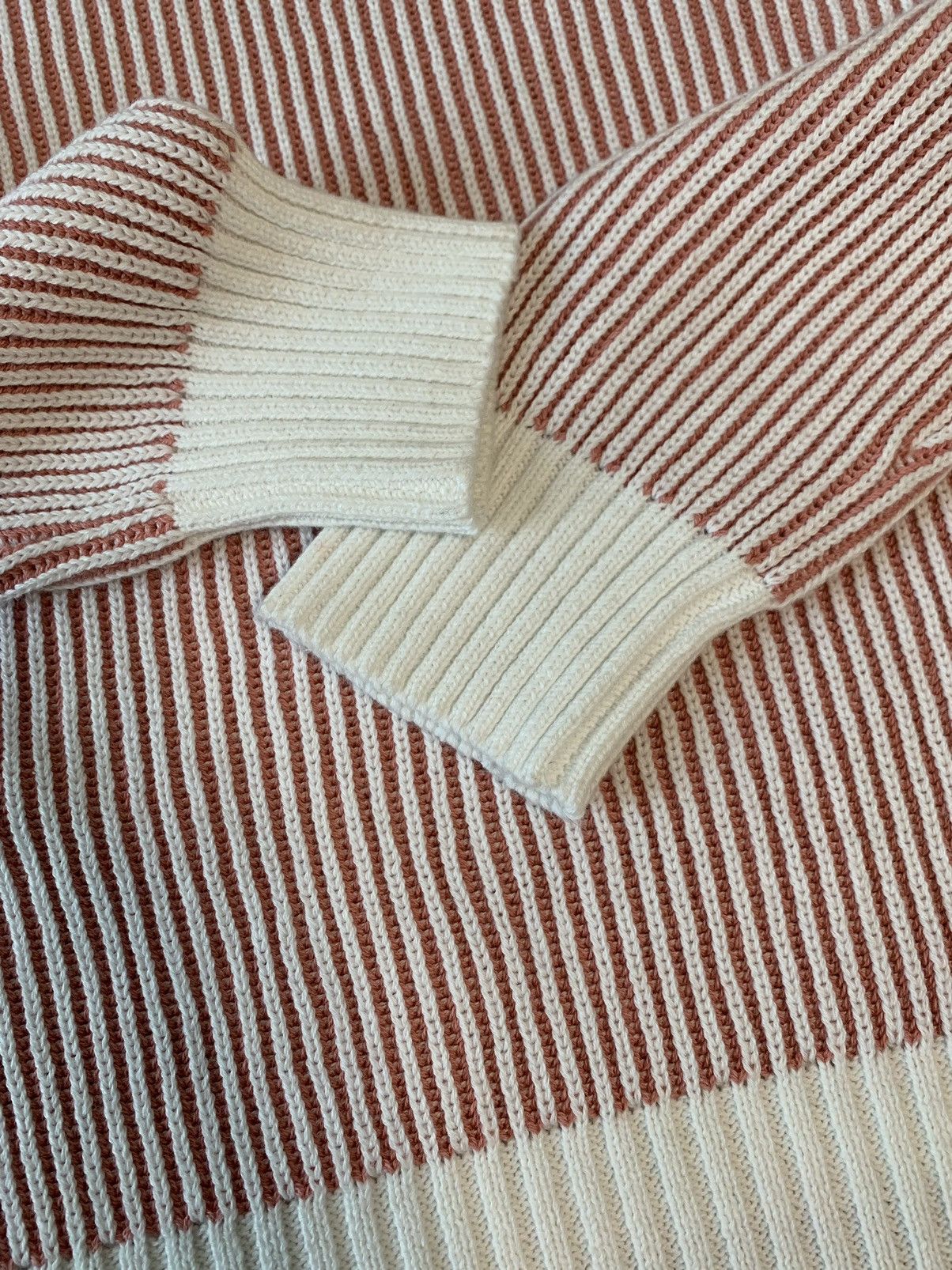 Other Rib Stripe Sweater Knit Y2K Size US L / EU 52-54 / 3 - 6 Thumbnail