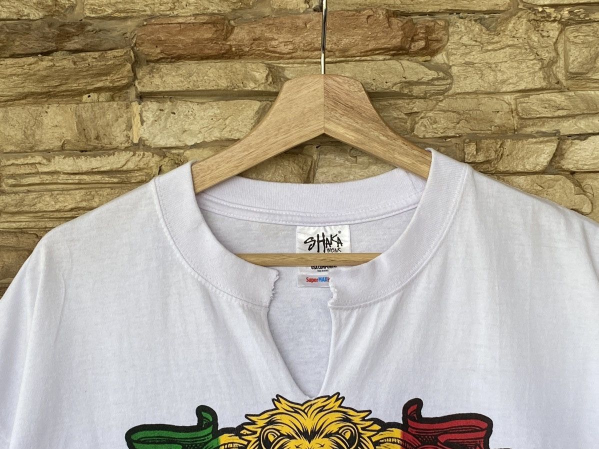Vintage Vintage Bob Marley Rastafari Jah Reggae 420 High Wiz Snoop Size US XXL / EU 58 / 5 - 7 Thumbnail