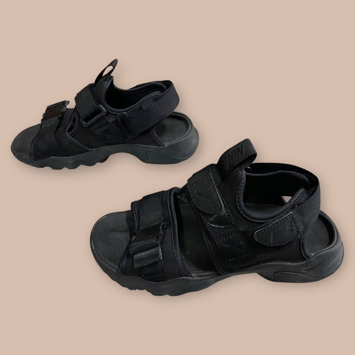 Nike Nike Canyon Sandal ‘Triple Black’ Size US 5.5 / EU 38 - 2 Thumbnail