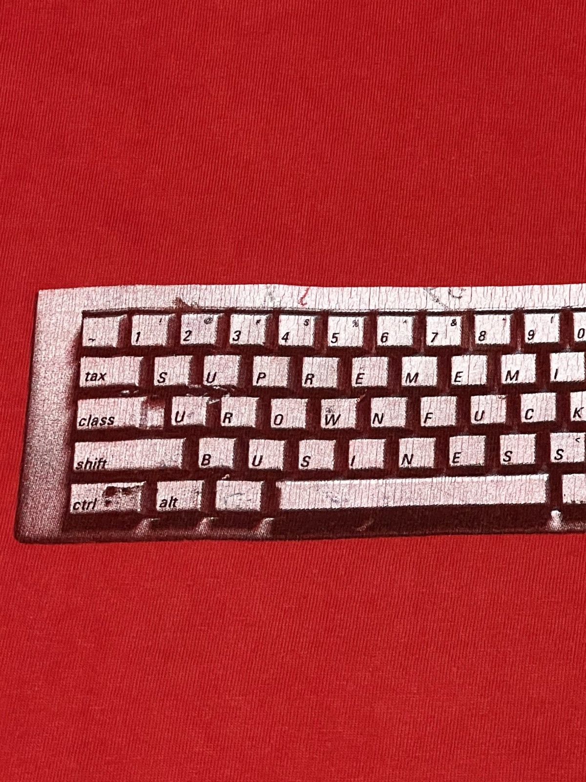 Supreme Supreme Keyboard Tee Size US L / EU 52-54 / 3 - 3 Thumbnail