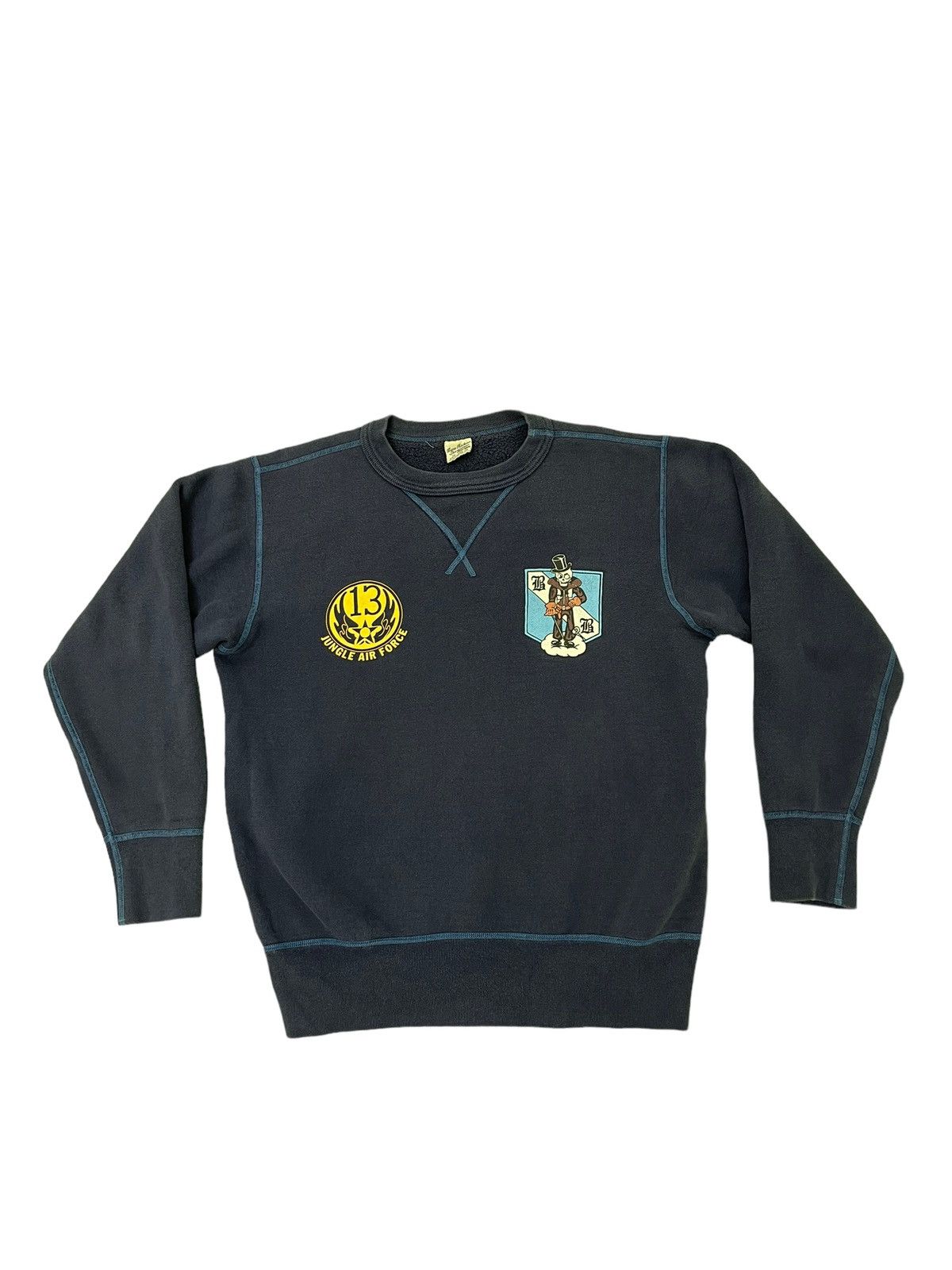 Buzz Rickson's Crewneck US Air Force Buzz Rickson’s Sweatshirt 5🟩5 Size US M / EU 48-50 / 2 - 7 Thumbnail