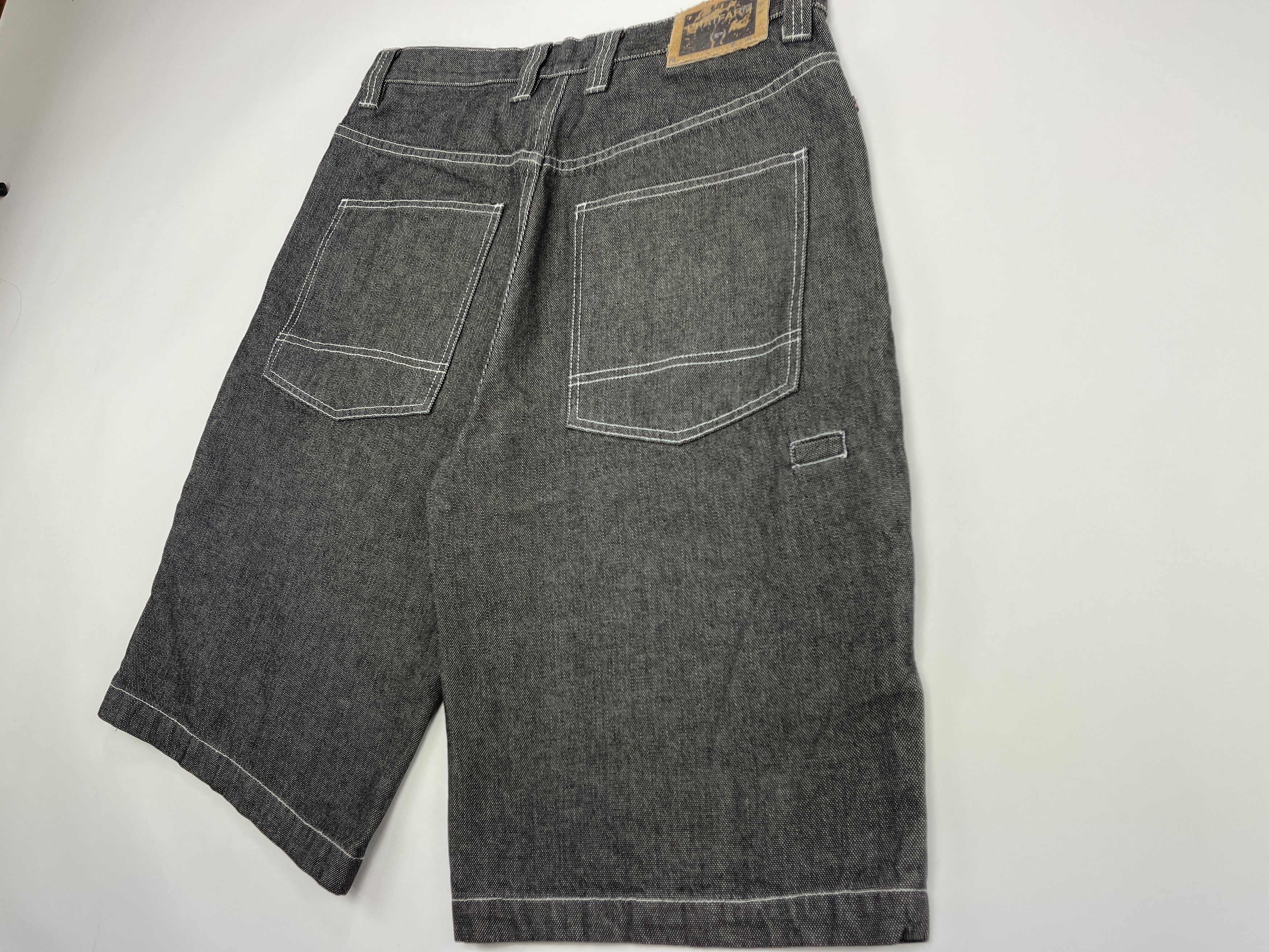 Phat Farm Phat Farm shorts, vintage hip hop baggy jeans, 90s size W 32 Size US 32 / EU 48 - 6 Thumbnail