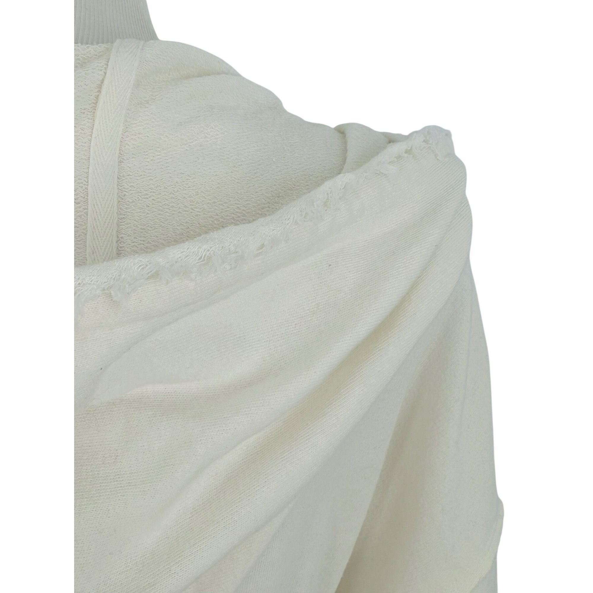 Free People Free People Ivory French Terry Relaxed Hooded Wrap Cardigan Size XS / US 0-2 / IT 36-38 - 9 Thumbnail