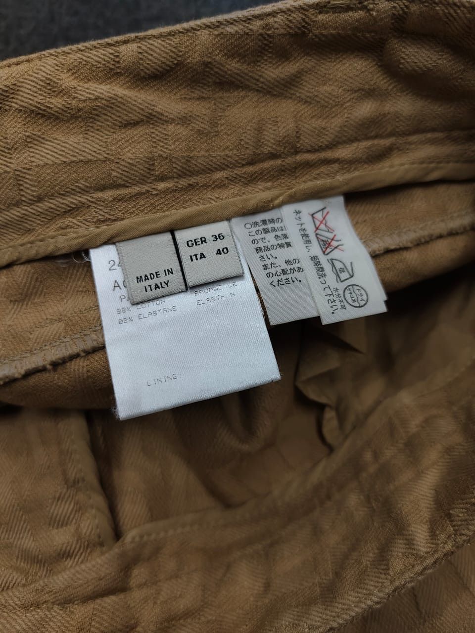 Aigner Vtg Aigner Monogram Logo Trouser Size 28" / US 6 / IT 42 - 8 Thumbnail