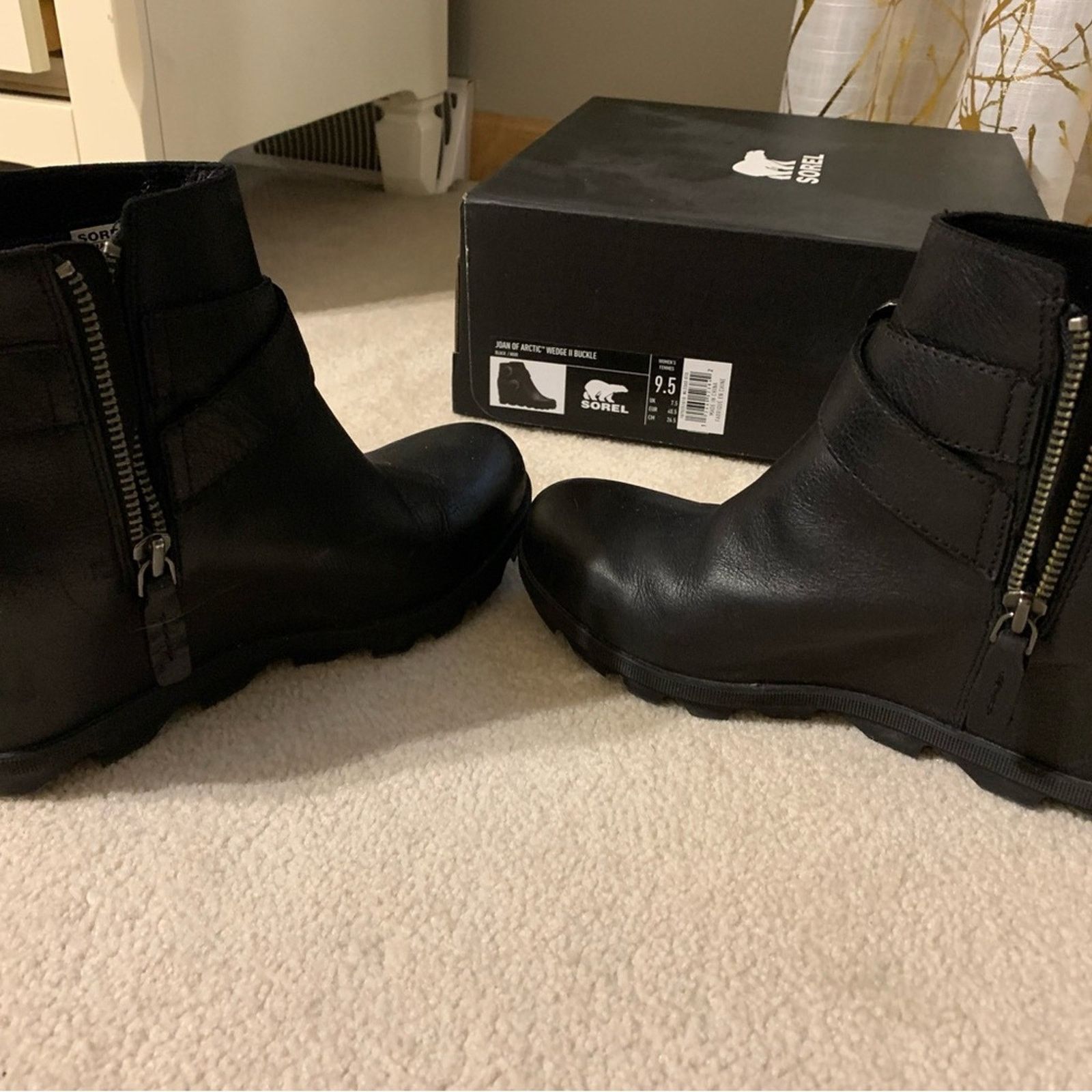 SOREL Women's Joan Of Arctic™ Wedge II Buckle Bootie Size US 9.5 / IT 39.5 - 4 Thumbnail