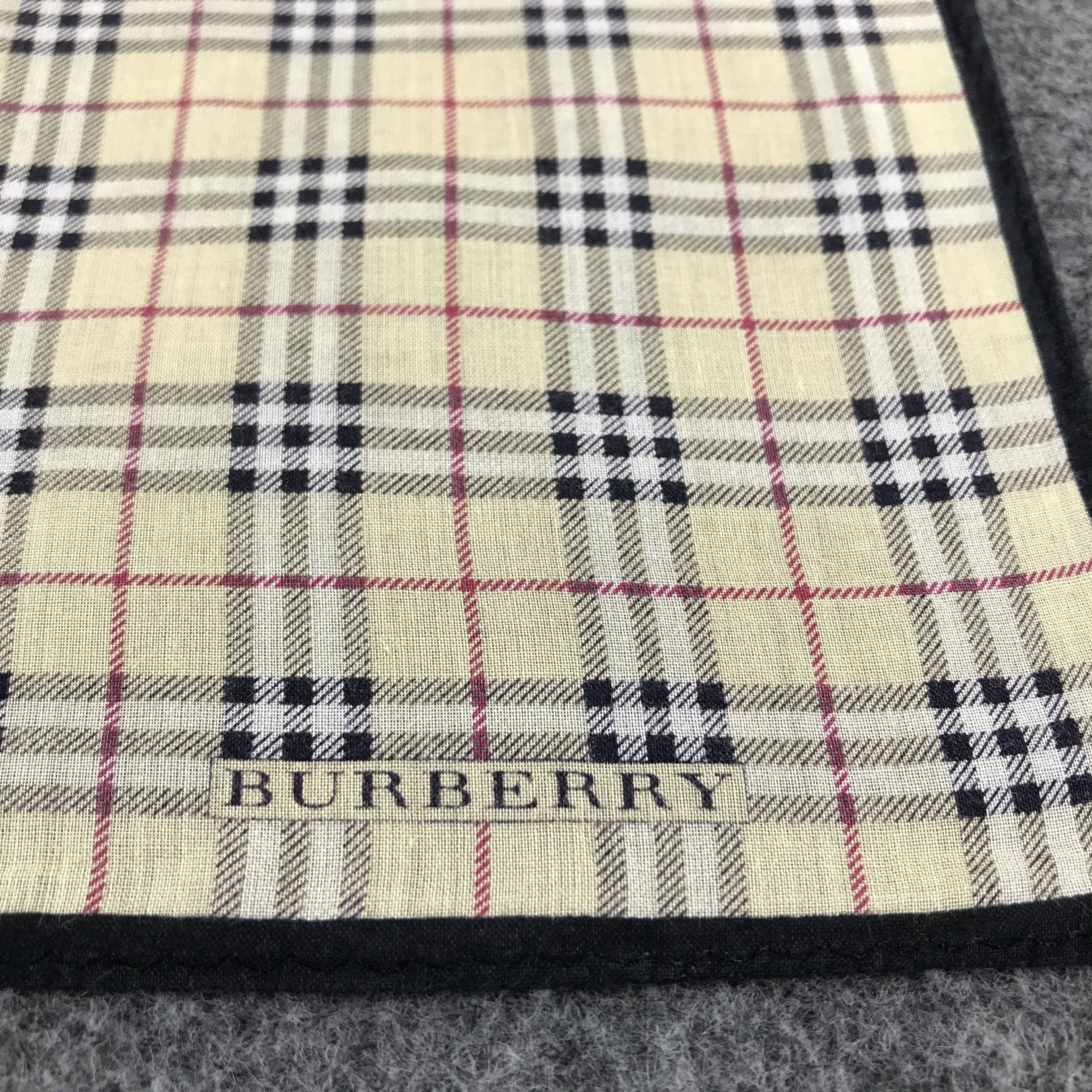 Burberry Burberry Handkerchief Bandana Neckerchief H396 Size ONE SIZE - 4 Thumbnail