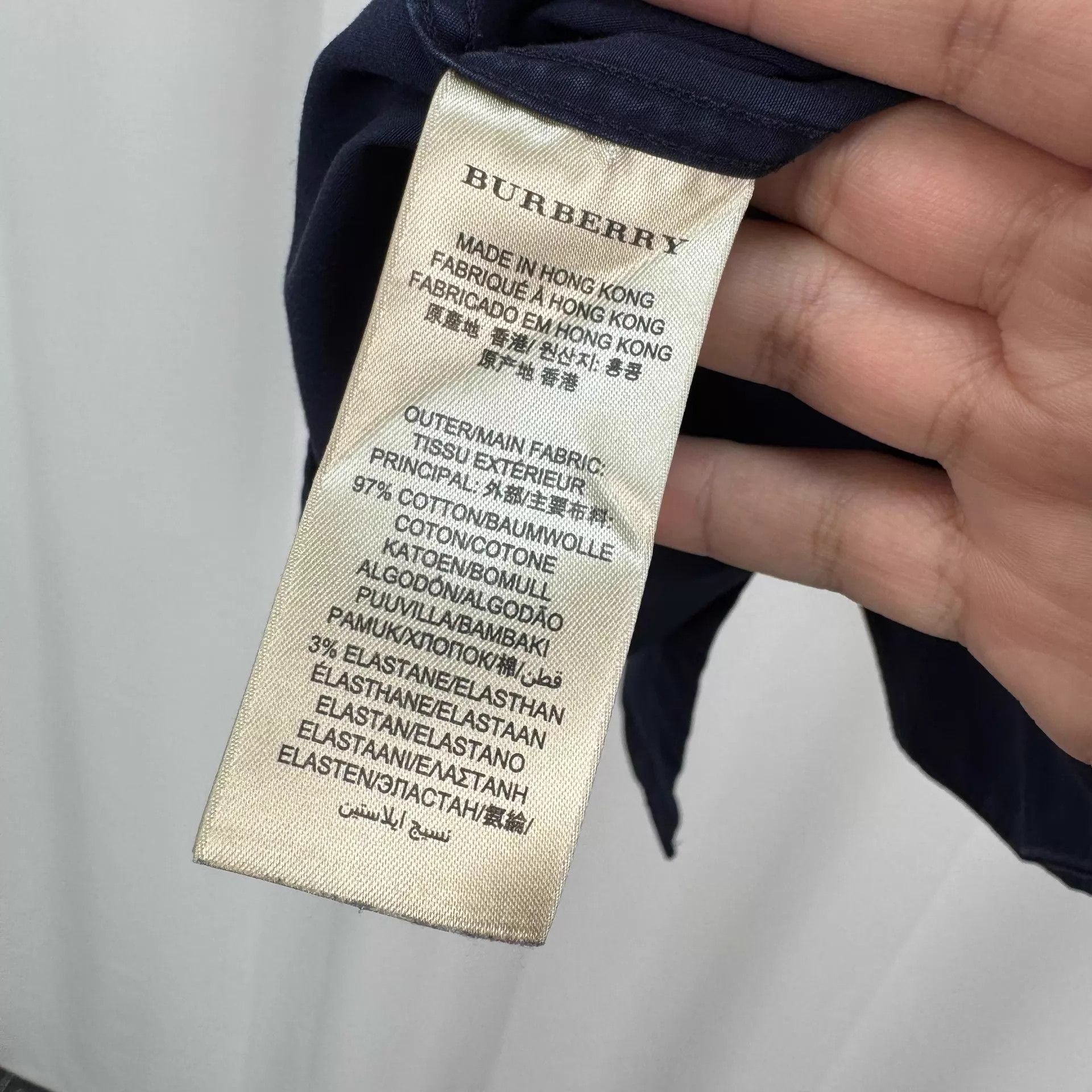 Burberry Burberry Embroidered Horseferry Check Shirt M 98 New Size US M / EU 48-50 / 2 - 6 Thumbnail