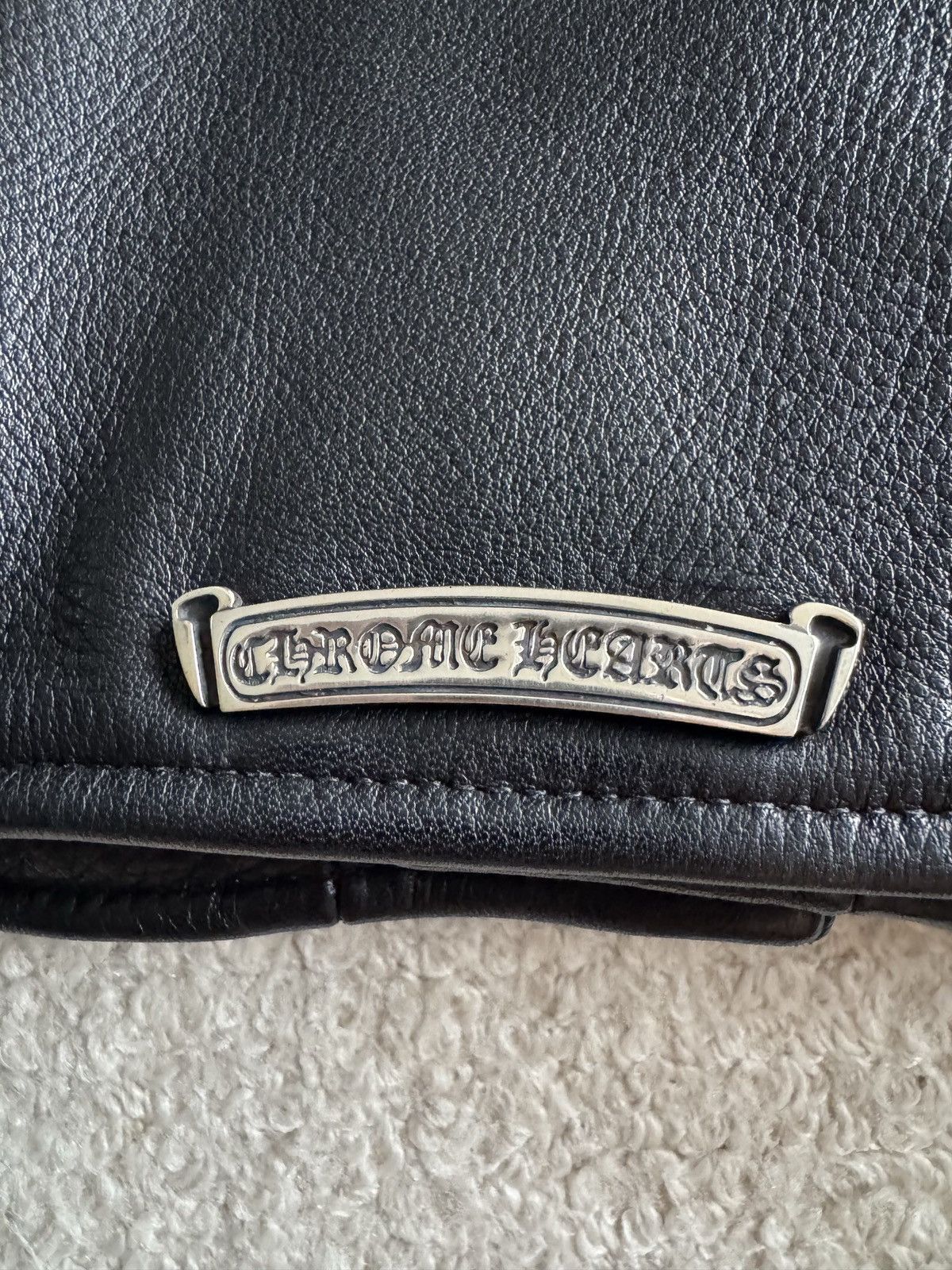 Chrome Hearts Chrome Hearts JJ Dean Full Cross Leather Jacket Size US XL / EU 56 / 4 - 4 Thumbnail