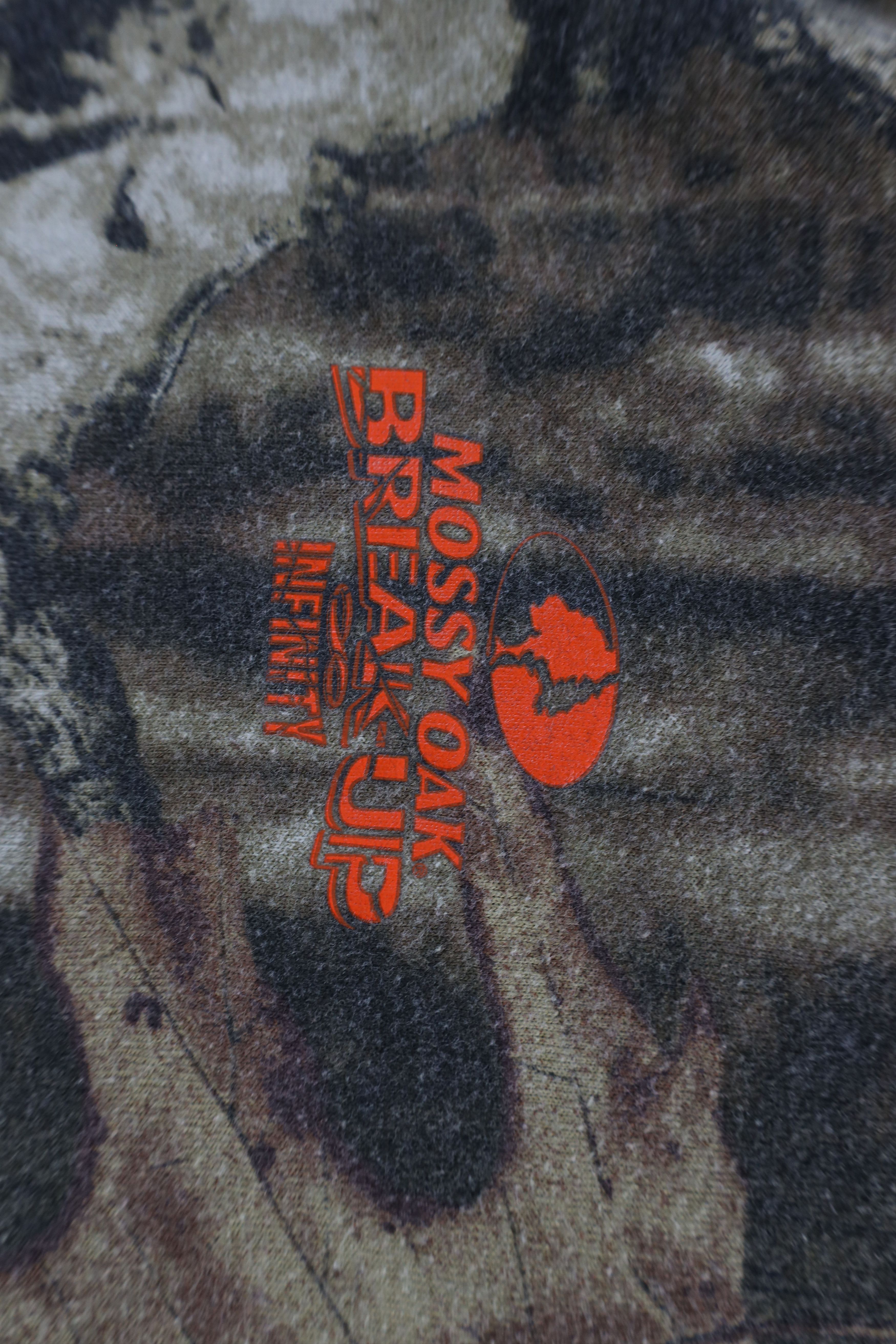 Mossy Oaks × Vintage Vintage Mossy Oak Camouflage Long Sleeve T-Shirt Cotton Size US XL / EU 56 / 4 - 4 Thumbnail