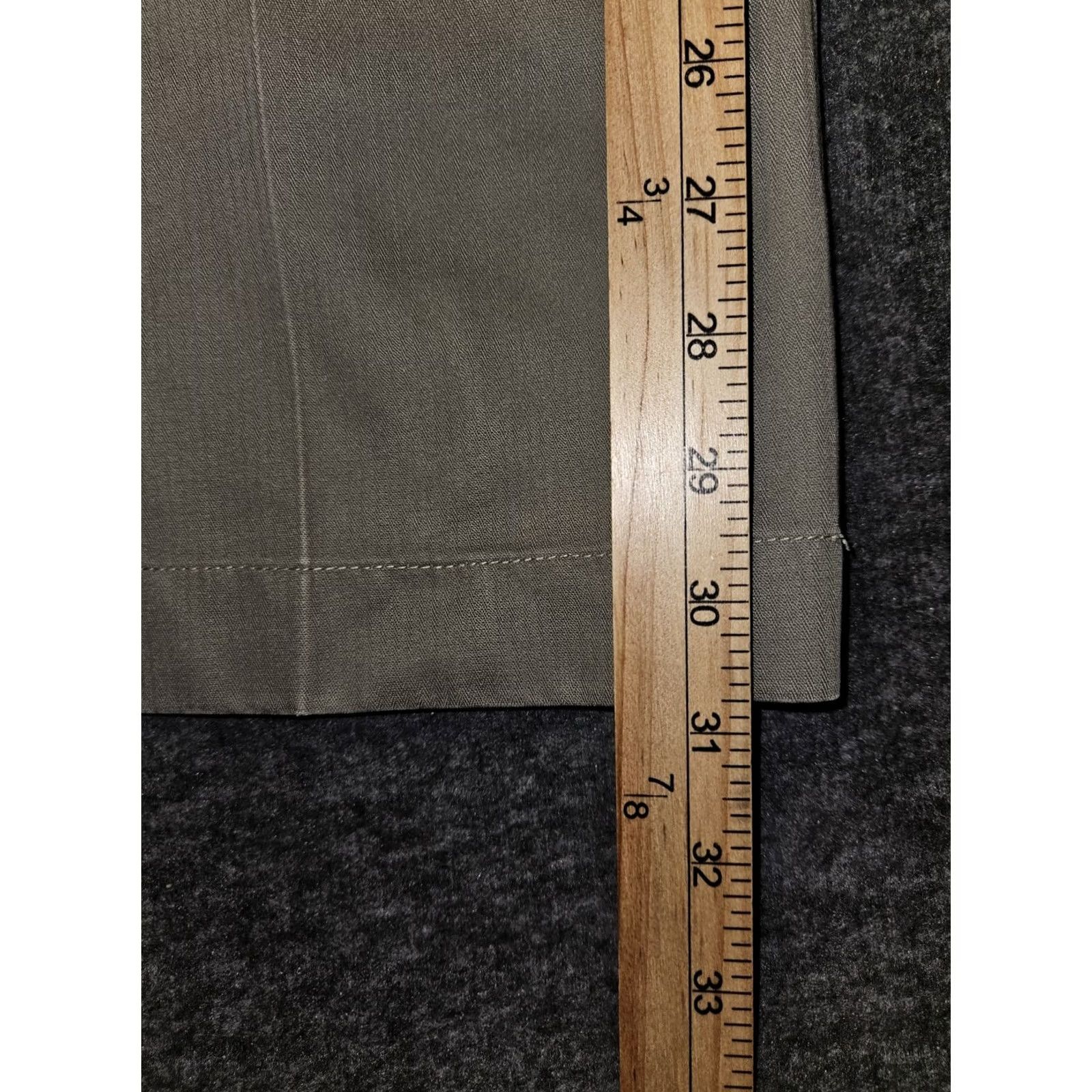 Eddie Bauer VINTAGE Eddie Bauer Bootcut Pants Womens 10 Beige Mid Rise Wrinkle Resistant Outdoor Size 32" / US 10 / IT 46 - 6 Thumbnail