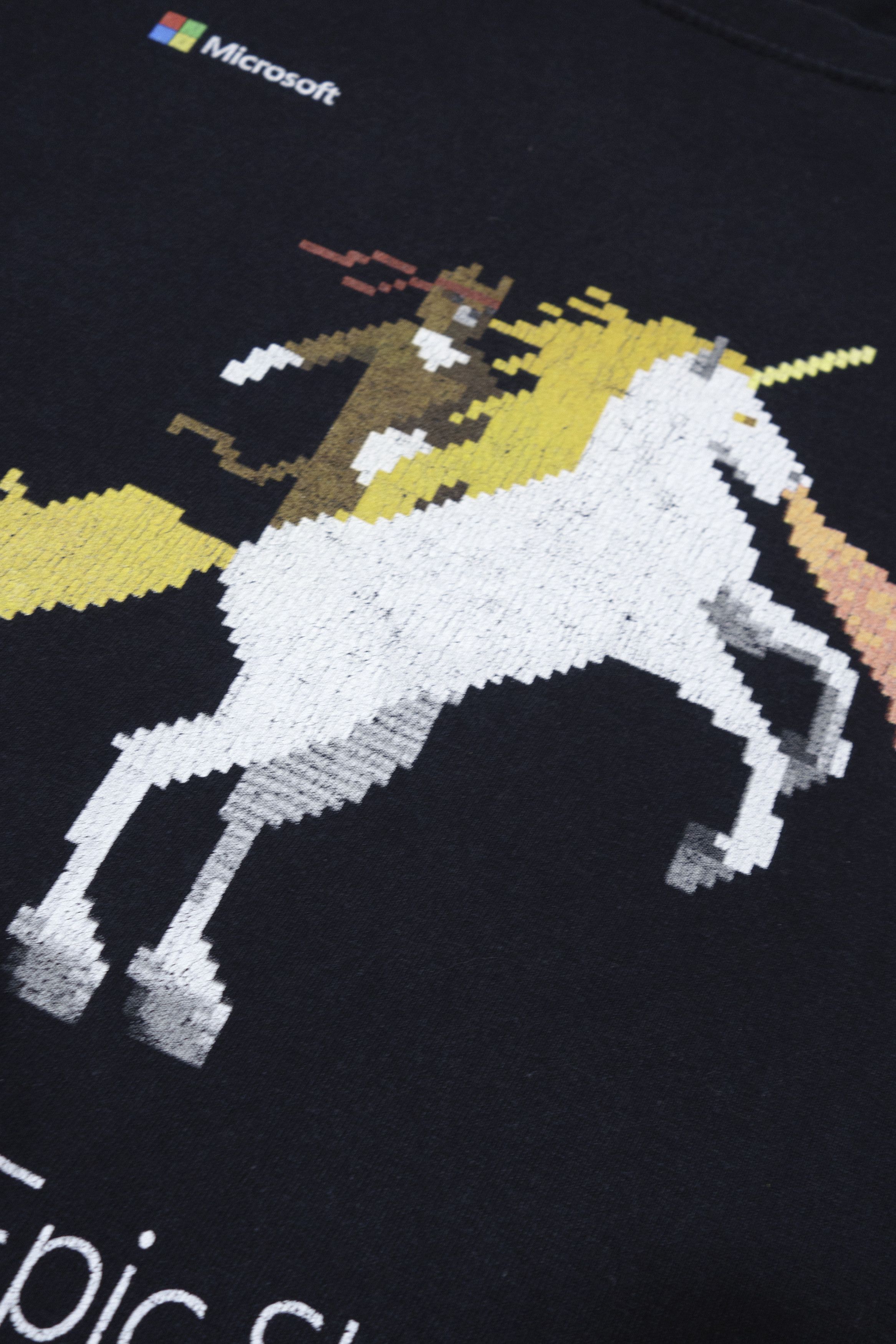 Microsoft 90S "Do Epic Shit" Pixel Art T-Shirt Size US M / EU 48-50 / 2 - 4 Thumbnail