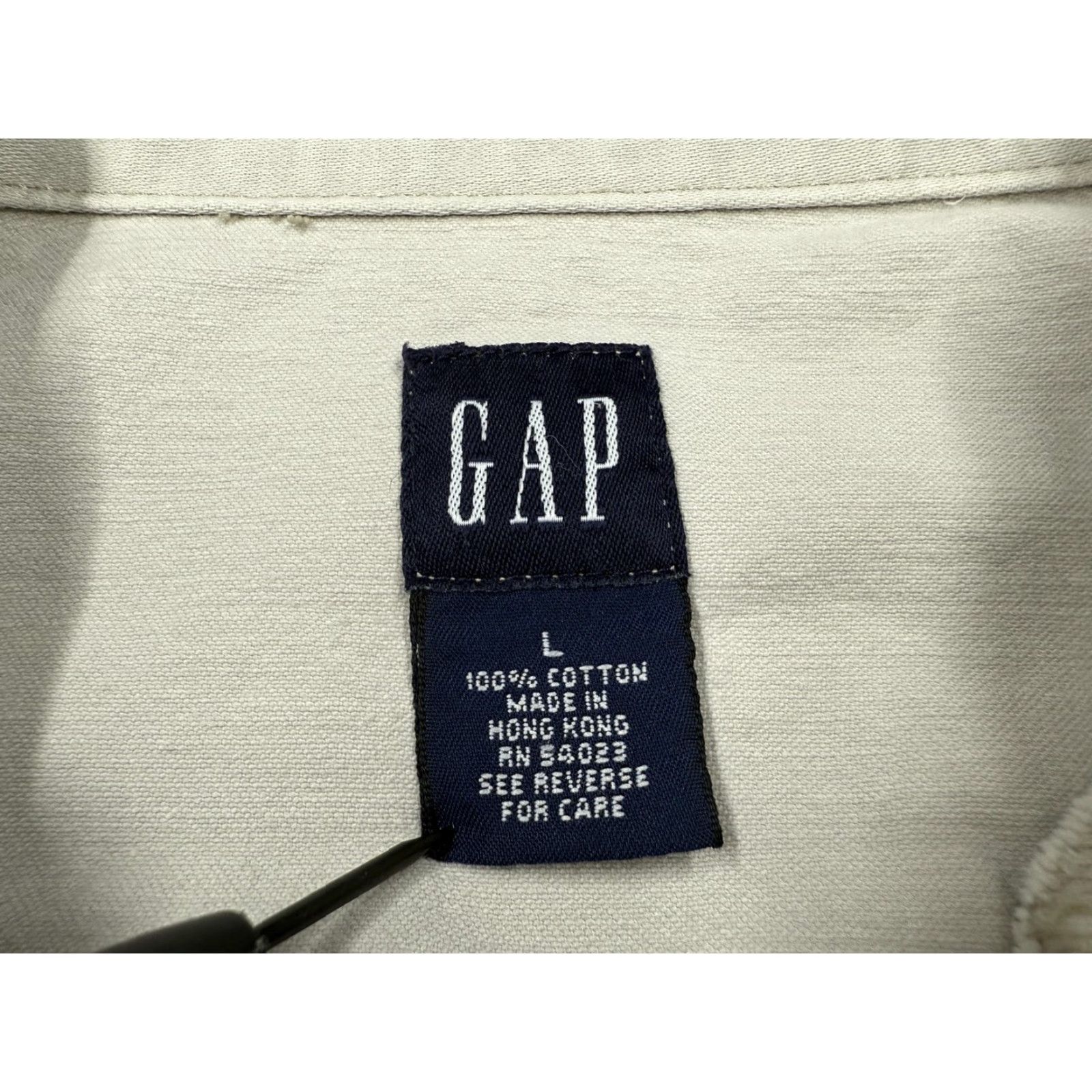Gap Vintage GAP Jacket Women Large Denim Trucker Button Front Pockets Classic Casual Size L / US 10 / IT 46 - 3 Thumbnail