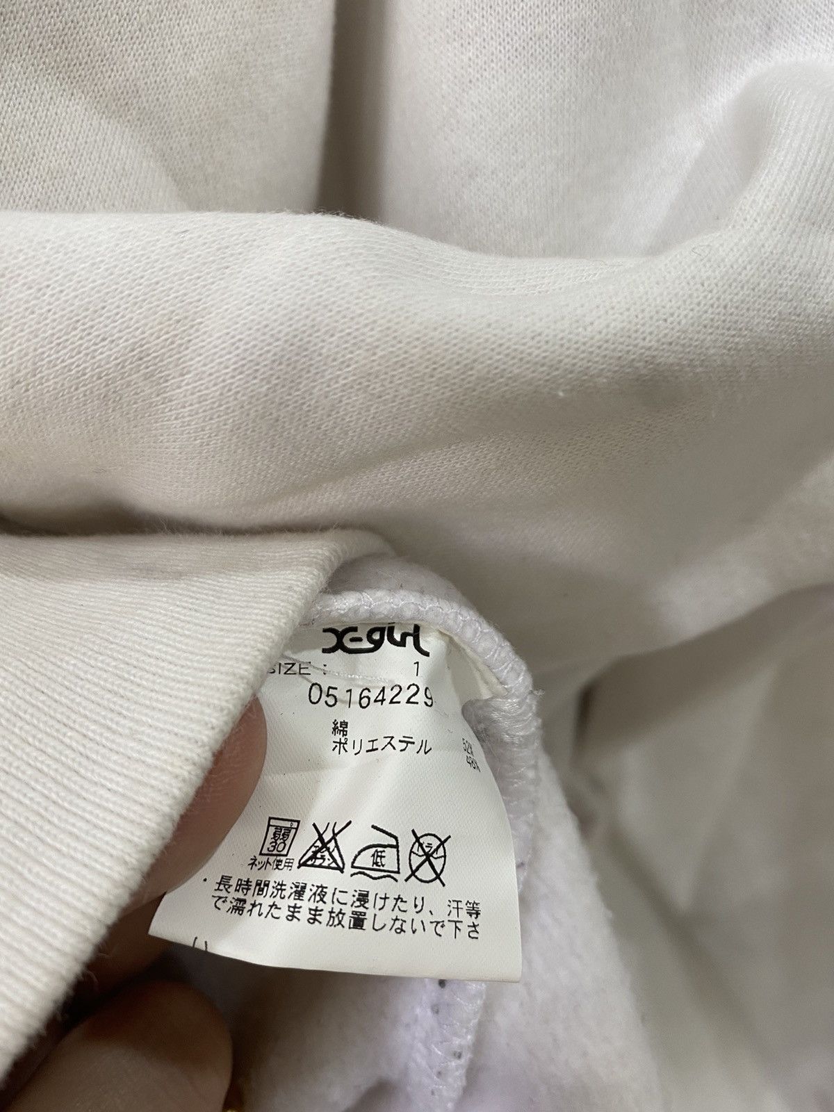 Designer ✅ X-GIRL embroidered streetwear skateboard hoodies Size US S / EU 44-46 / 1 - 5 Thumbnail
