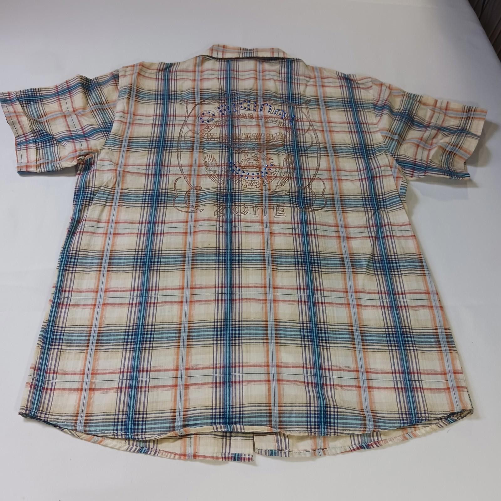 Other Evolution The Legend Original Men Short Sleeve Plaid Shirt L Size US L / EU 52-54 / 3 - 2 Thumbnail