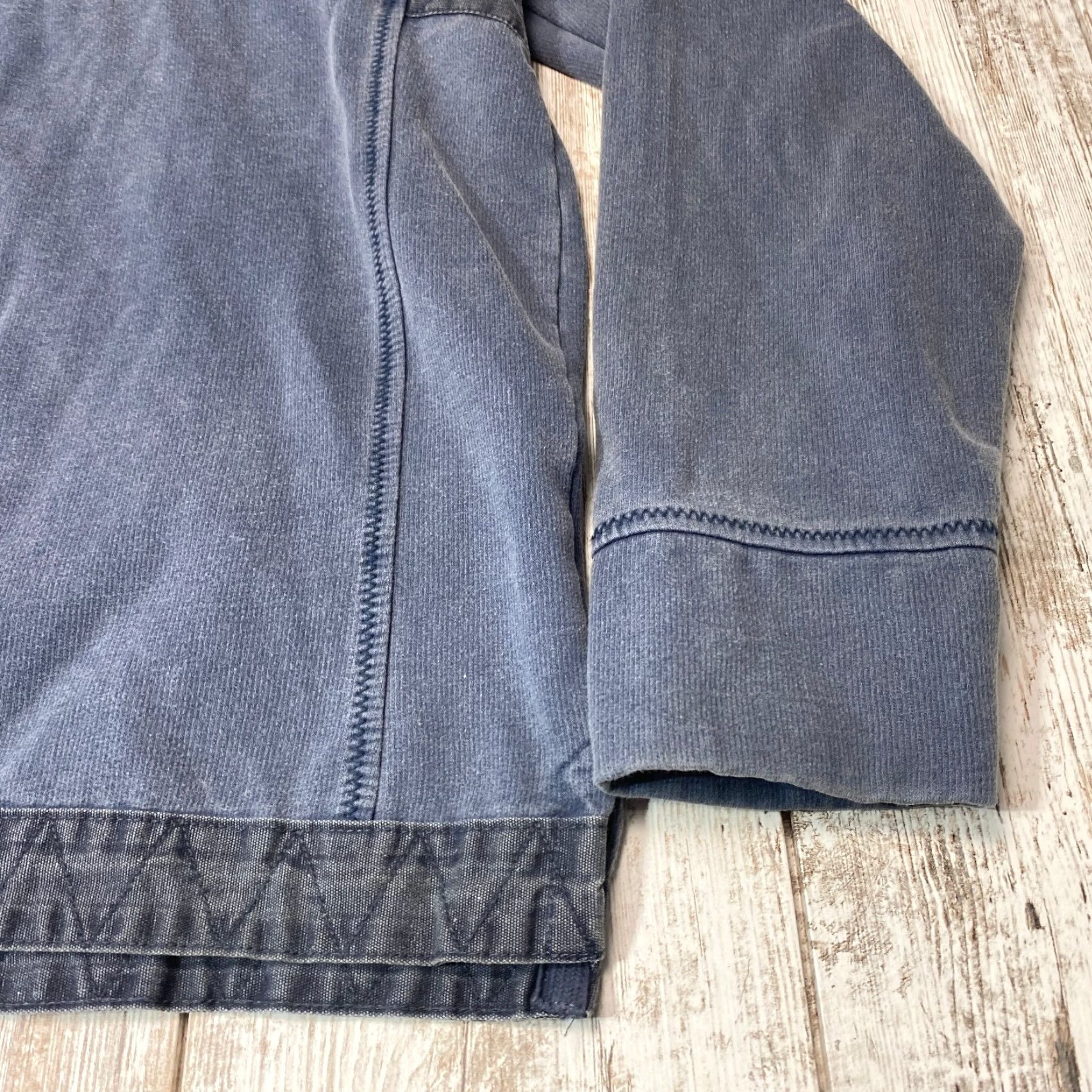 FatFace Fat Face Pullover Shirt Size M Blue Fleece Lined Mock Neck Toggle Buttons 7483 Size US M / EU 48-50 / 2 - 4 Thumbnail