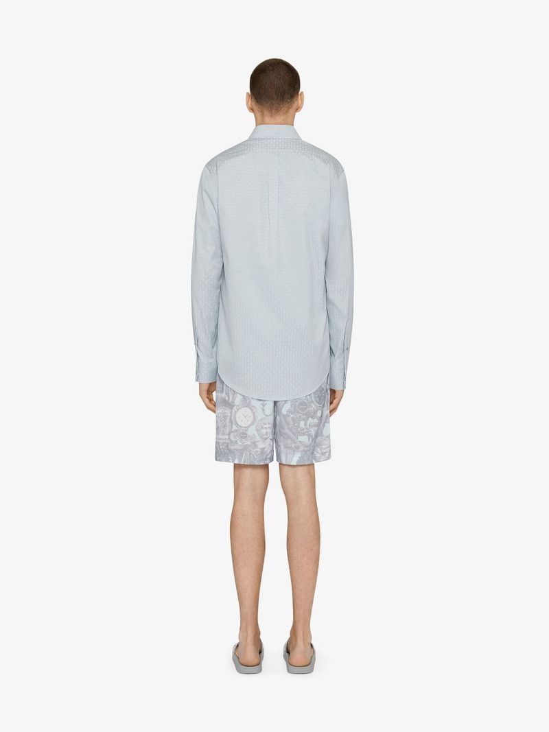 Givenchy o1w1db10326 Custom Fit Shirt in Light Blue Size US S / EU 44-46 / 1 - 4 Thumbnail