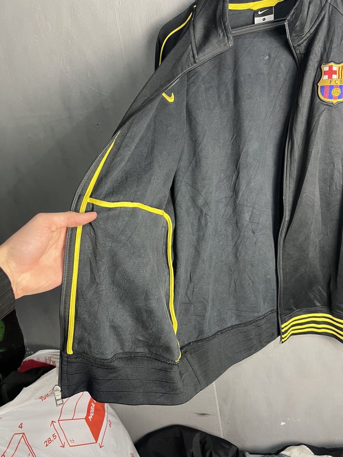 Nike Nike Barcelona Track Jacket Training Top Football Soccer Size US L / EU 52-54 / 3 - 6 Thumbnail