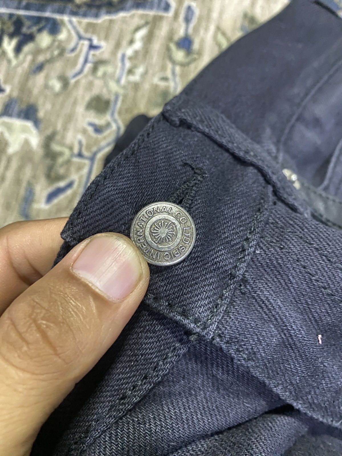 If Six Was Nine × Tornado Mart Tornado Mart Buckle Back Black Jeans Size US 33 - 8 Thumbnail